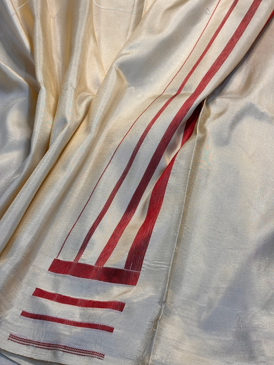 Maroon Banarasi Katan Brocade Silk Saree