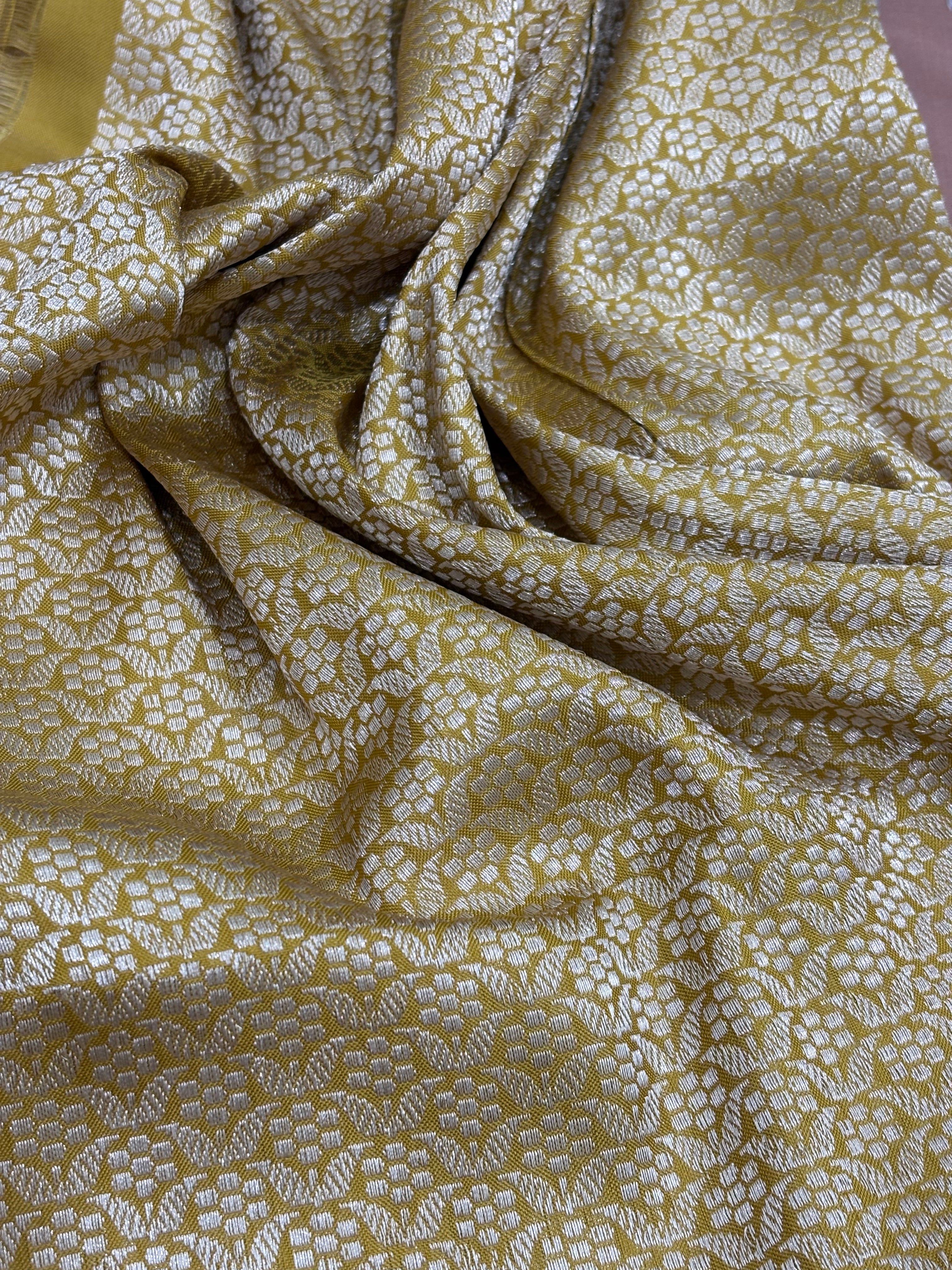 Coffee BrownBanarasi Pure Katan Silk Handwoven Saree