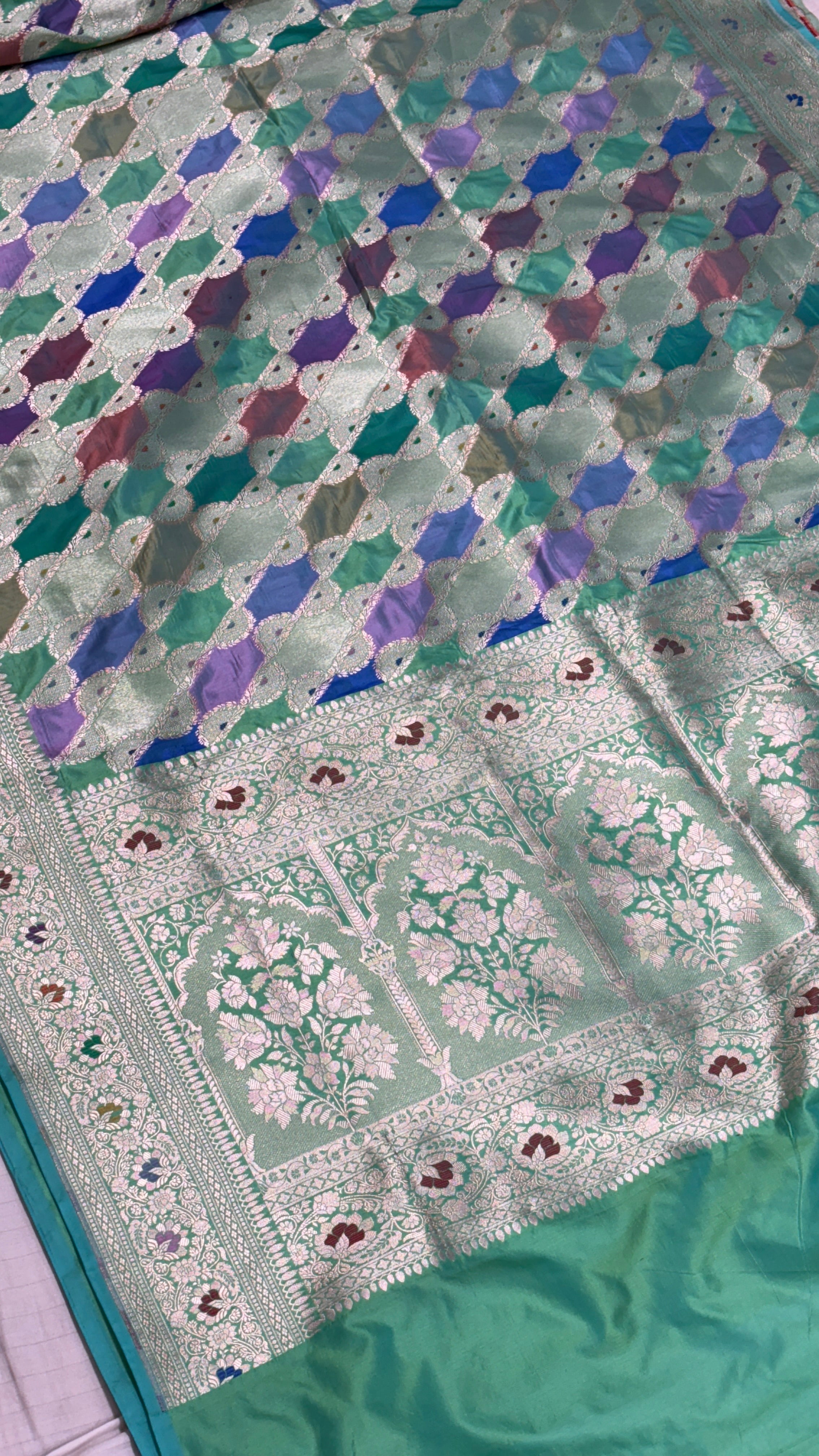 Pure Banarasi Katan Silk Saree