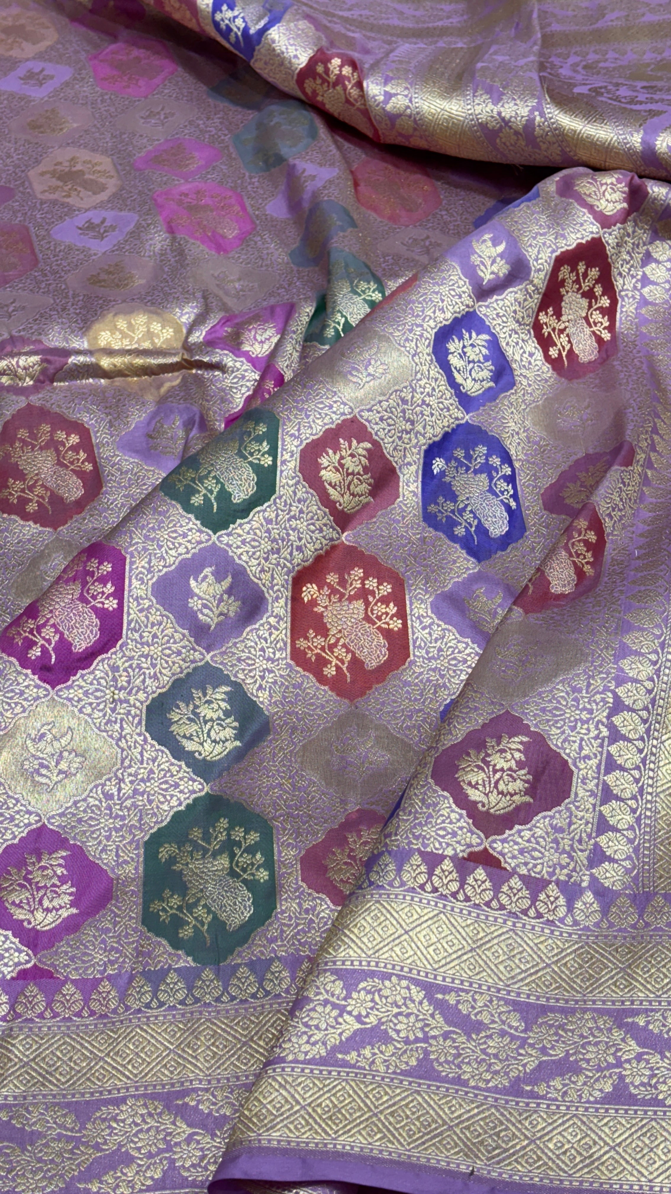 Pure Banarasi Katan Silk Saree