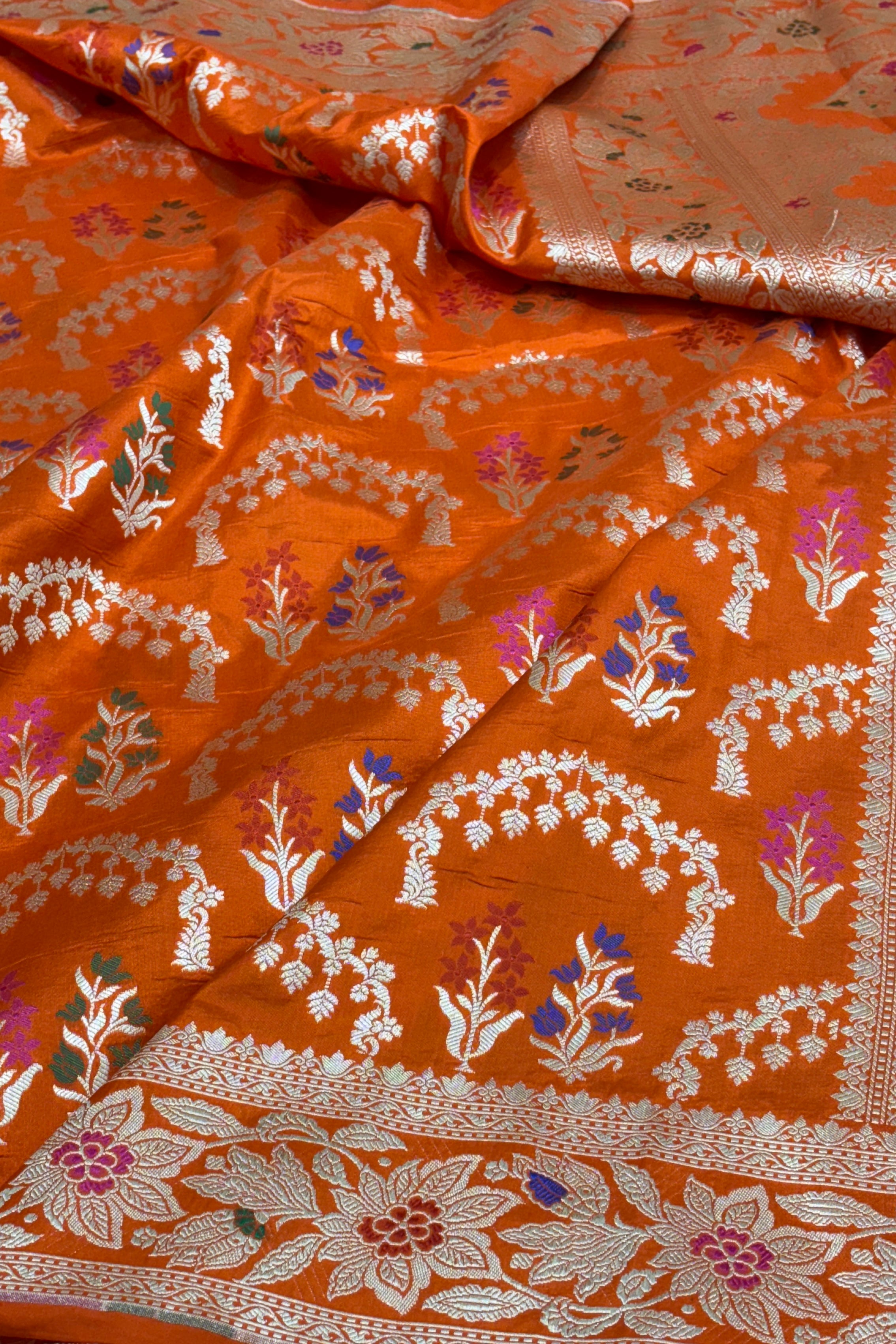 Pure Banarasi Katan Silk Saree