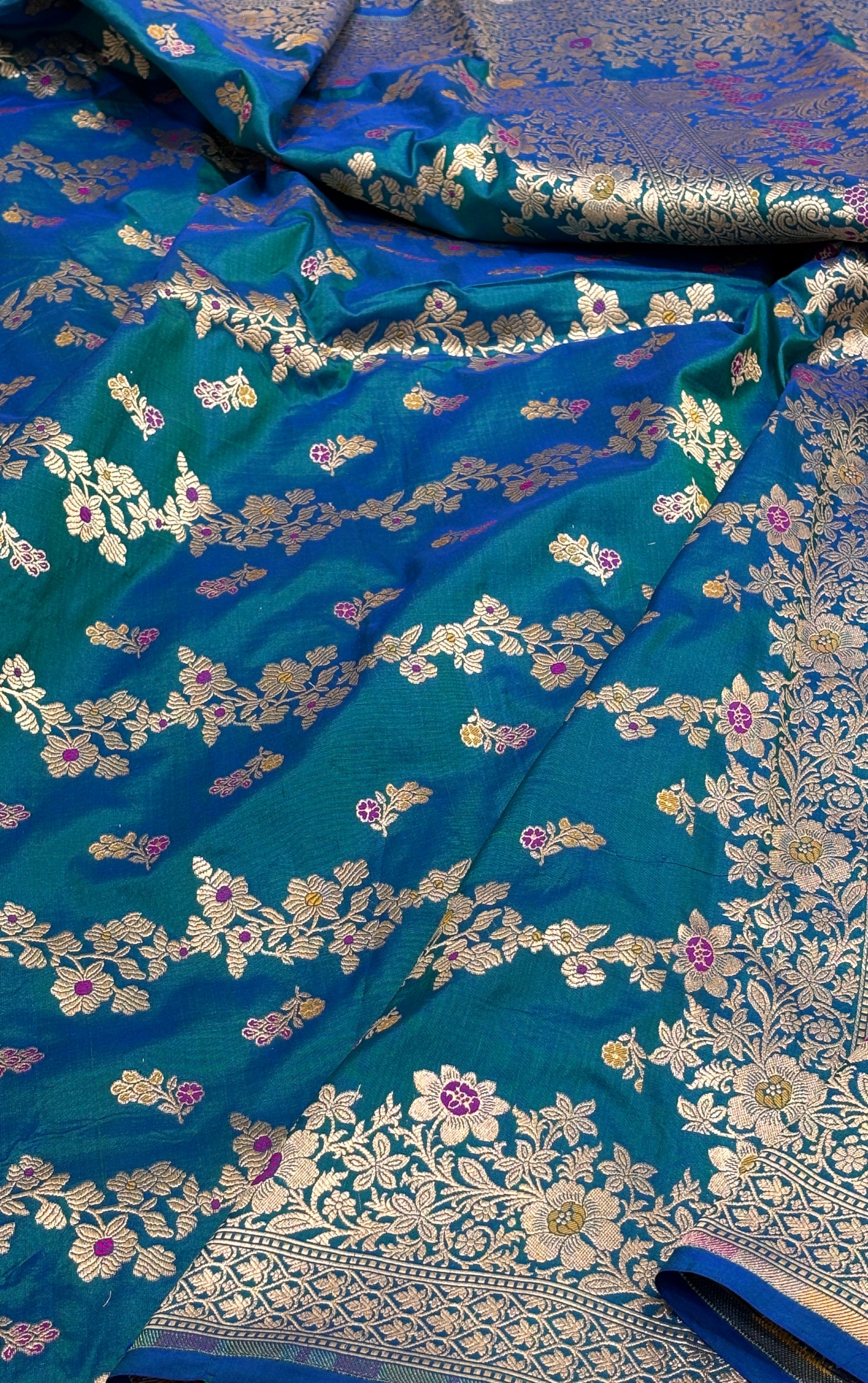 Pure Banarasi Katan Silk Saree