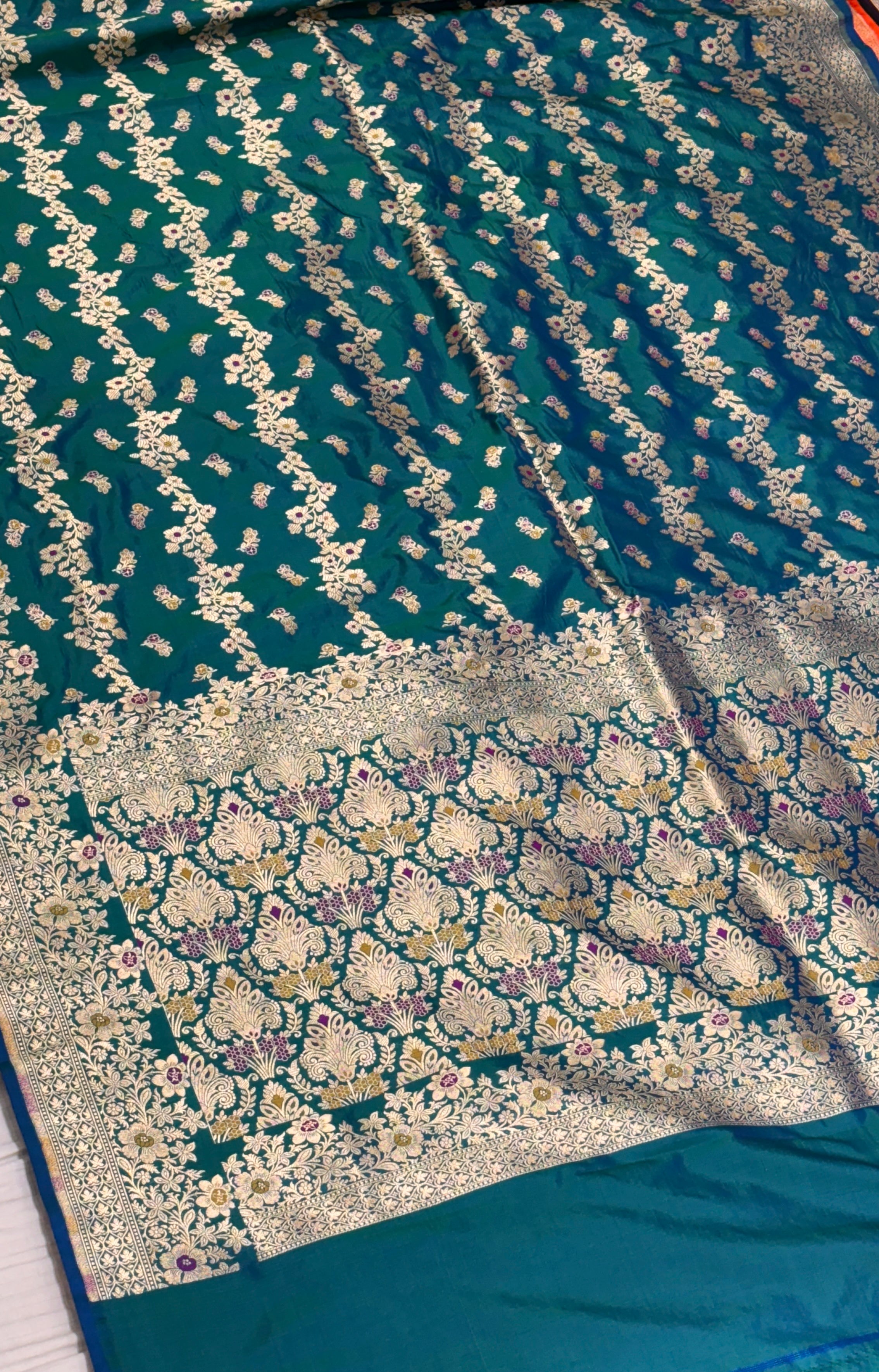 Pure Banarasi Katan Silk Saree