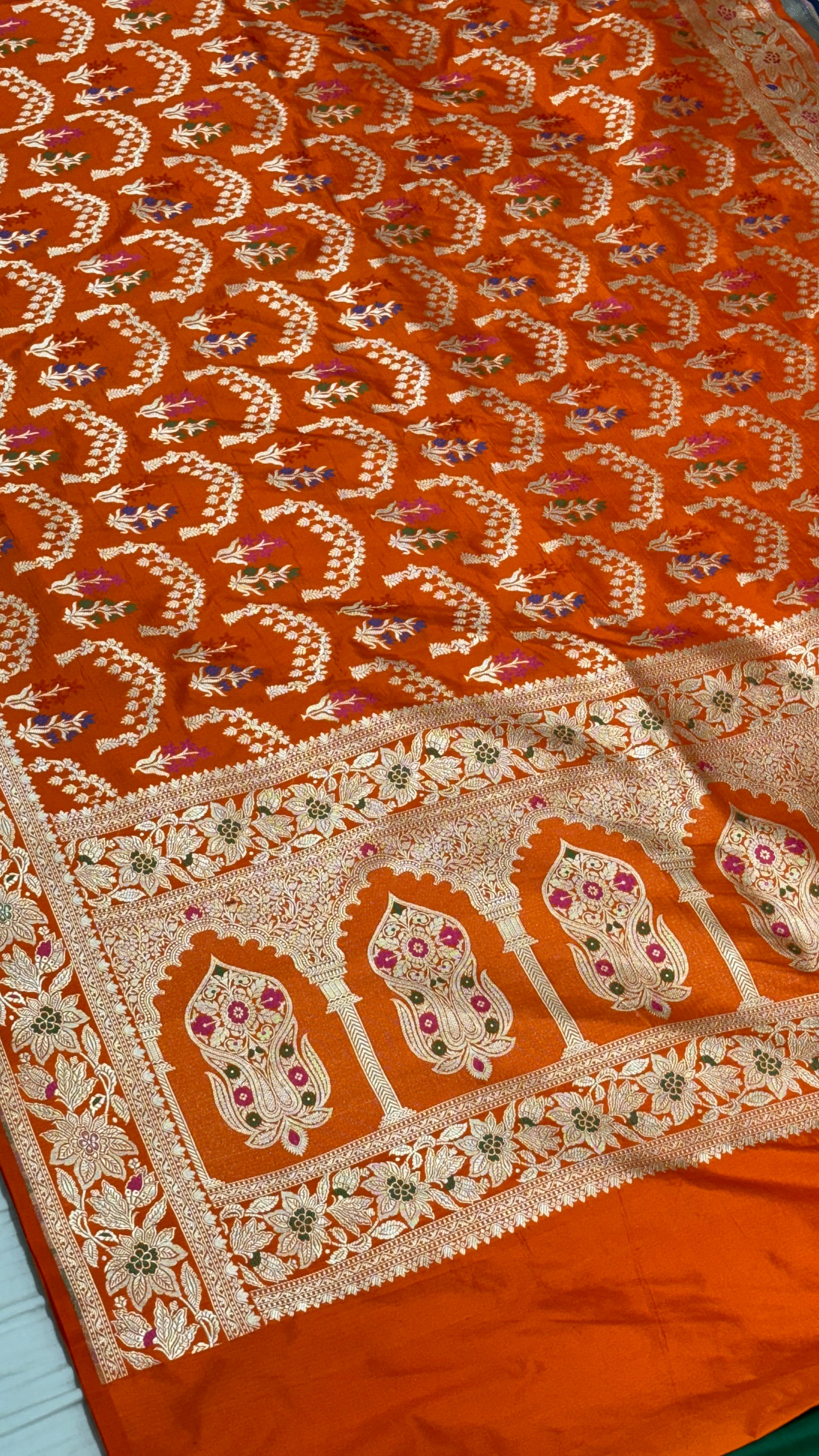 Pure Banarasi Katan Silk Saree