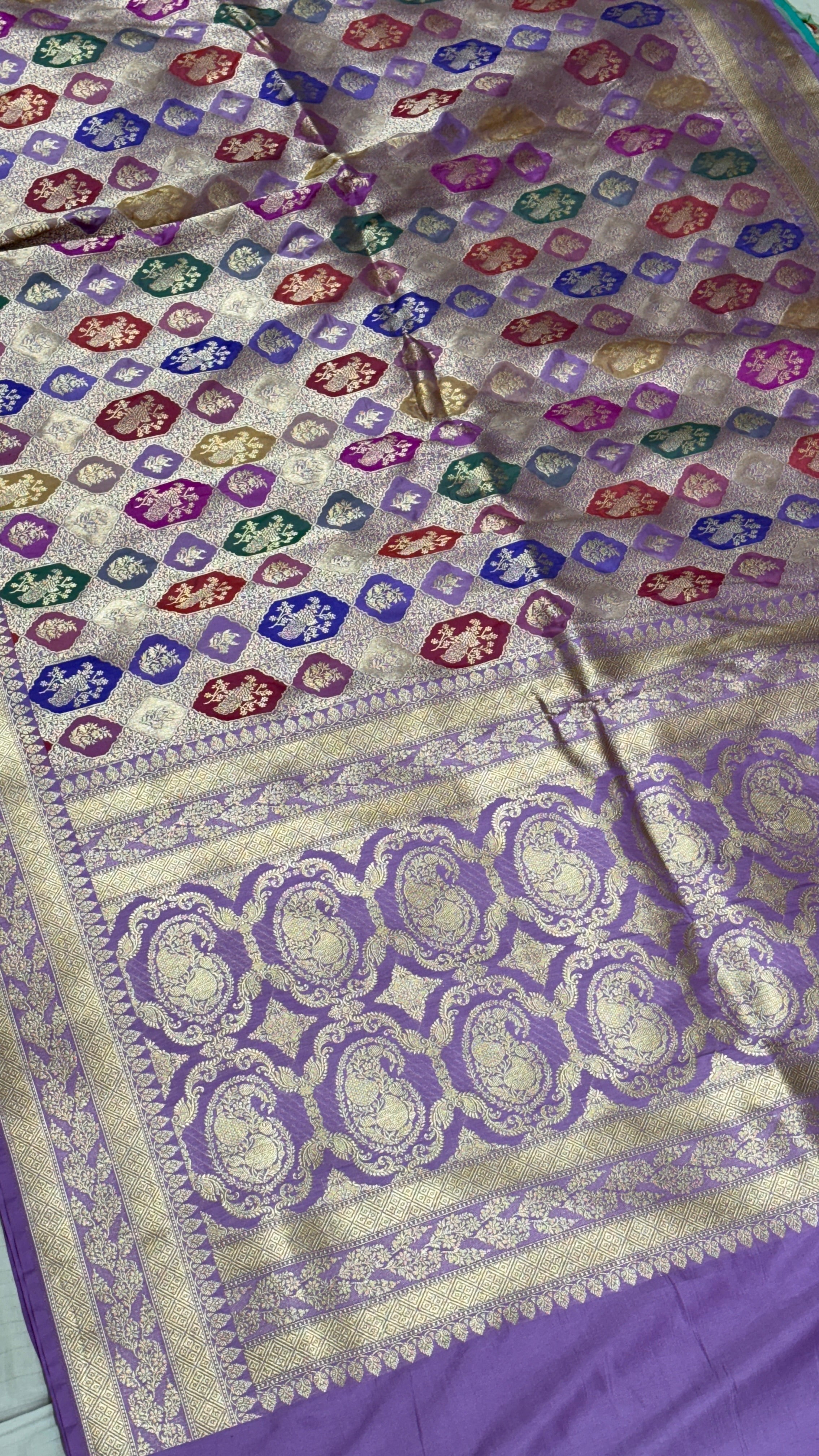 Pure Banarasi Katan Silk Saree