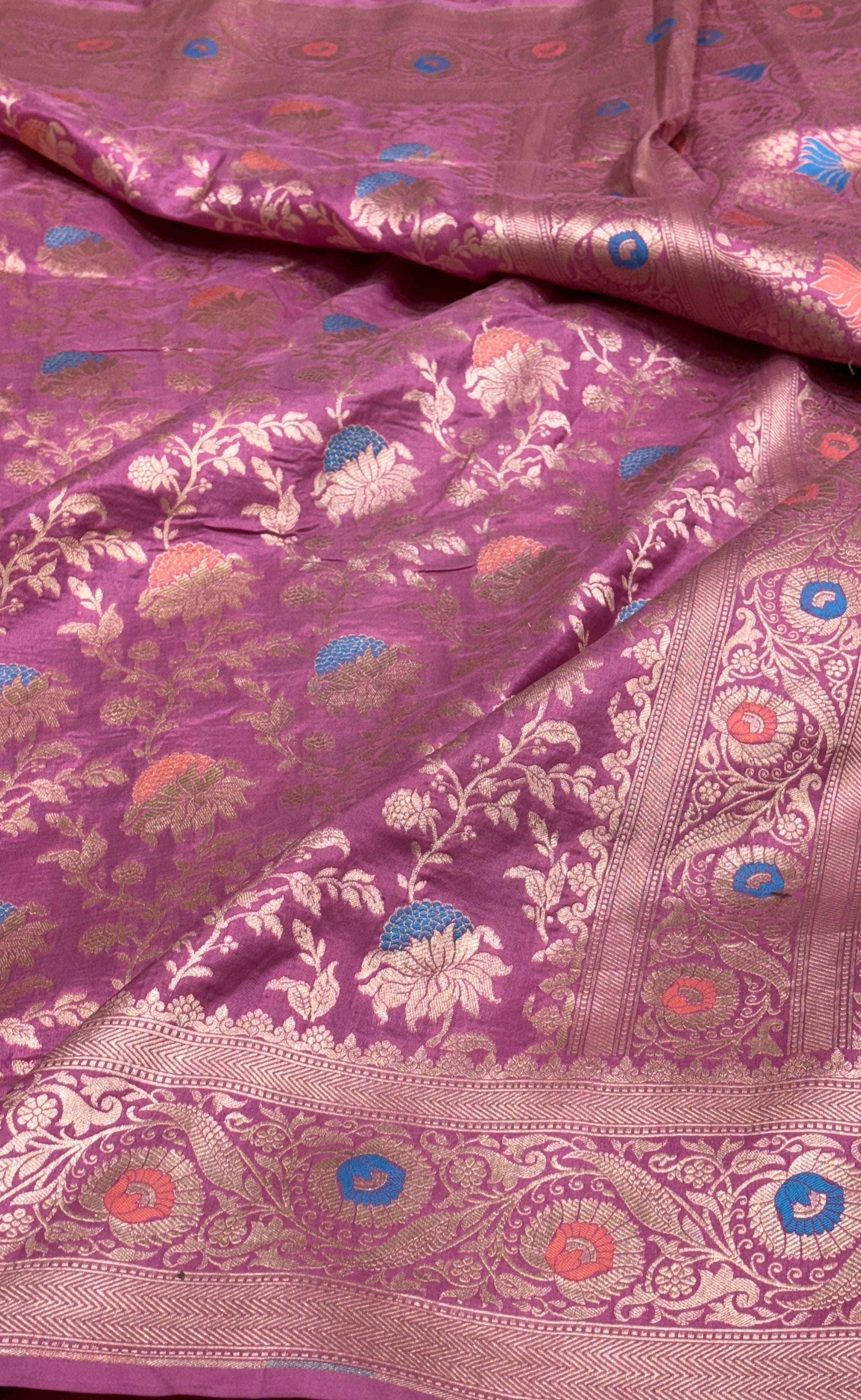 Pure Banarasi Katan Silk Saree