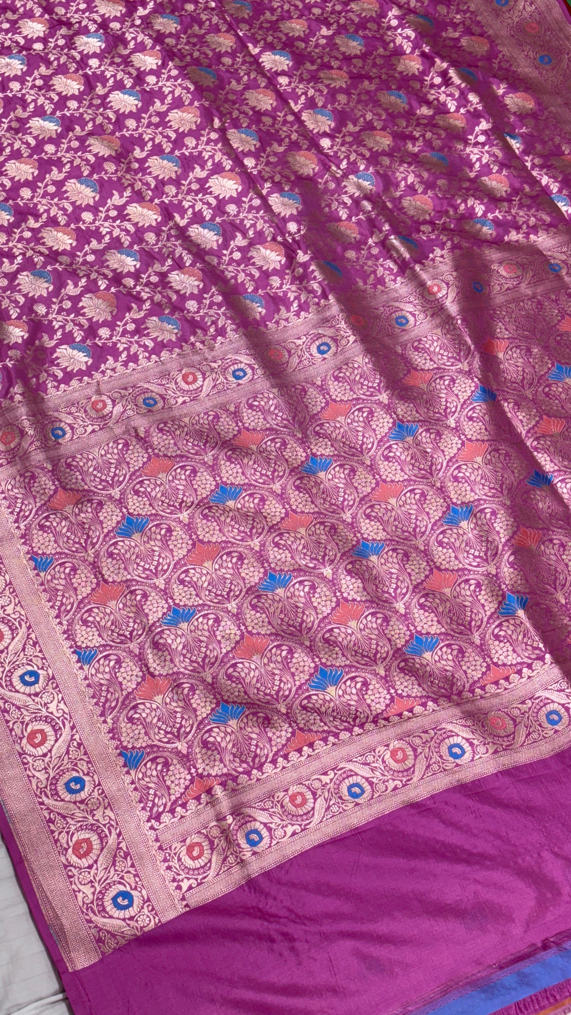 Pure Banarasi Katan Silk Saree