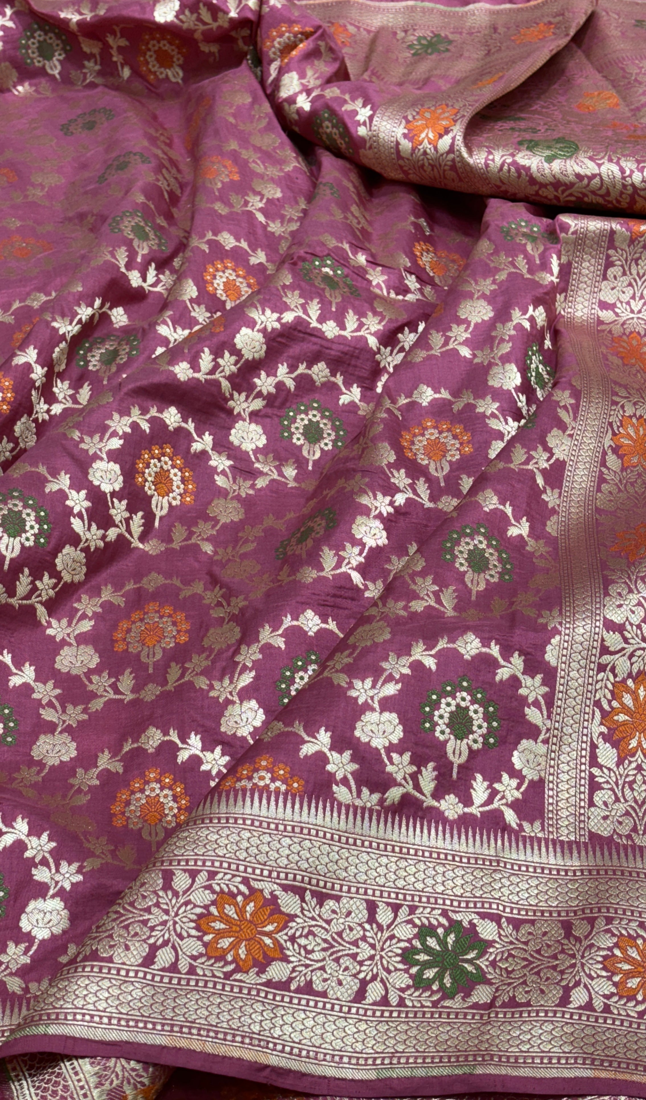Pure Banarasi Katan Silk Saree