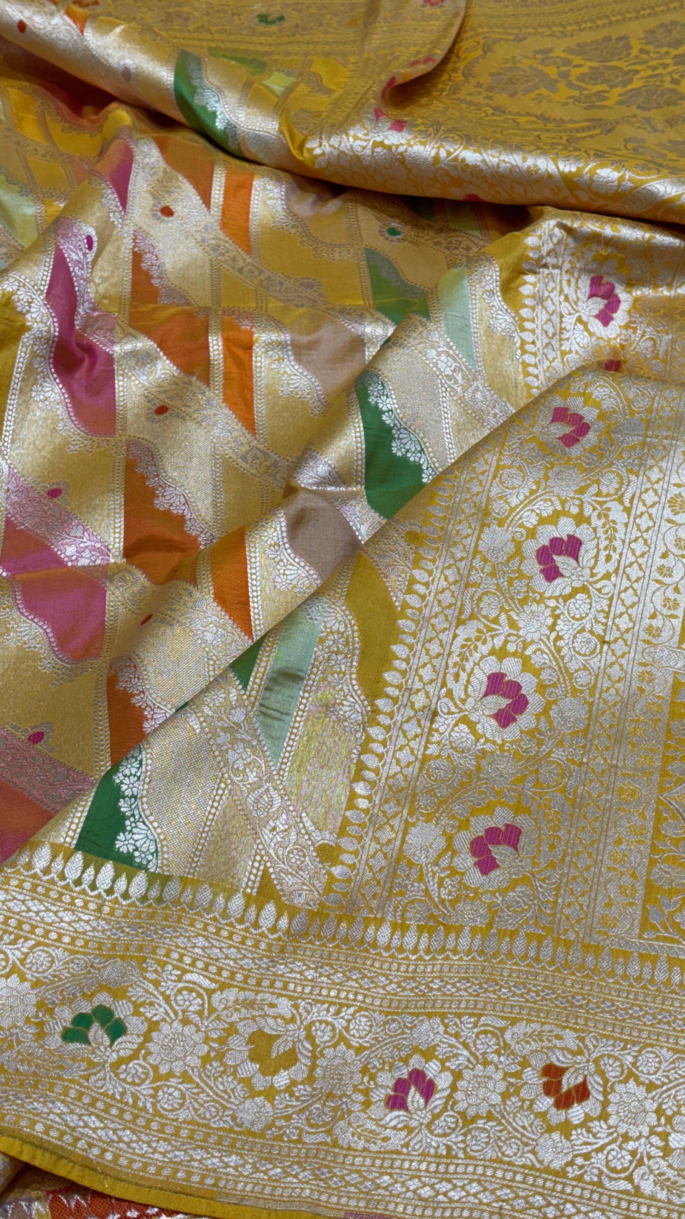 Pure Banarasi Katan Silk Saree
