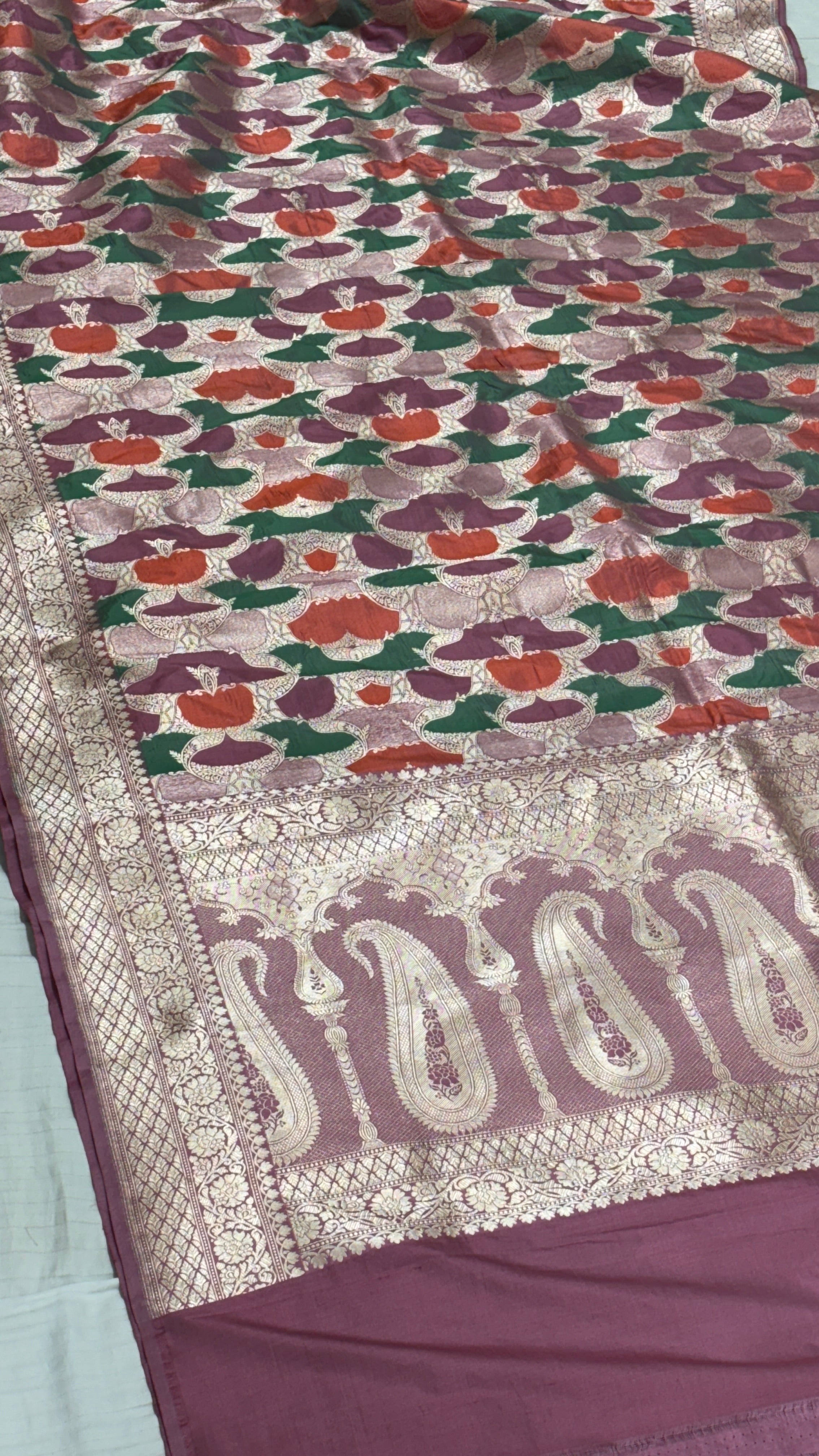 Pure Banarasi Katan Silk Saree