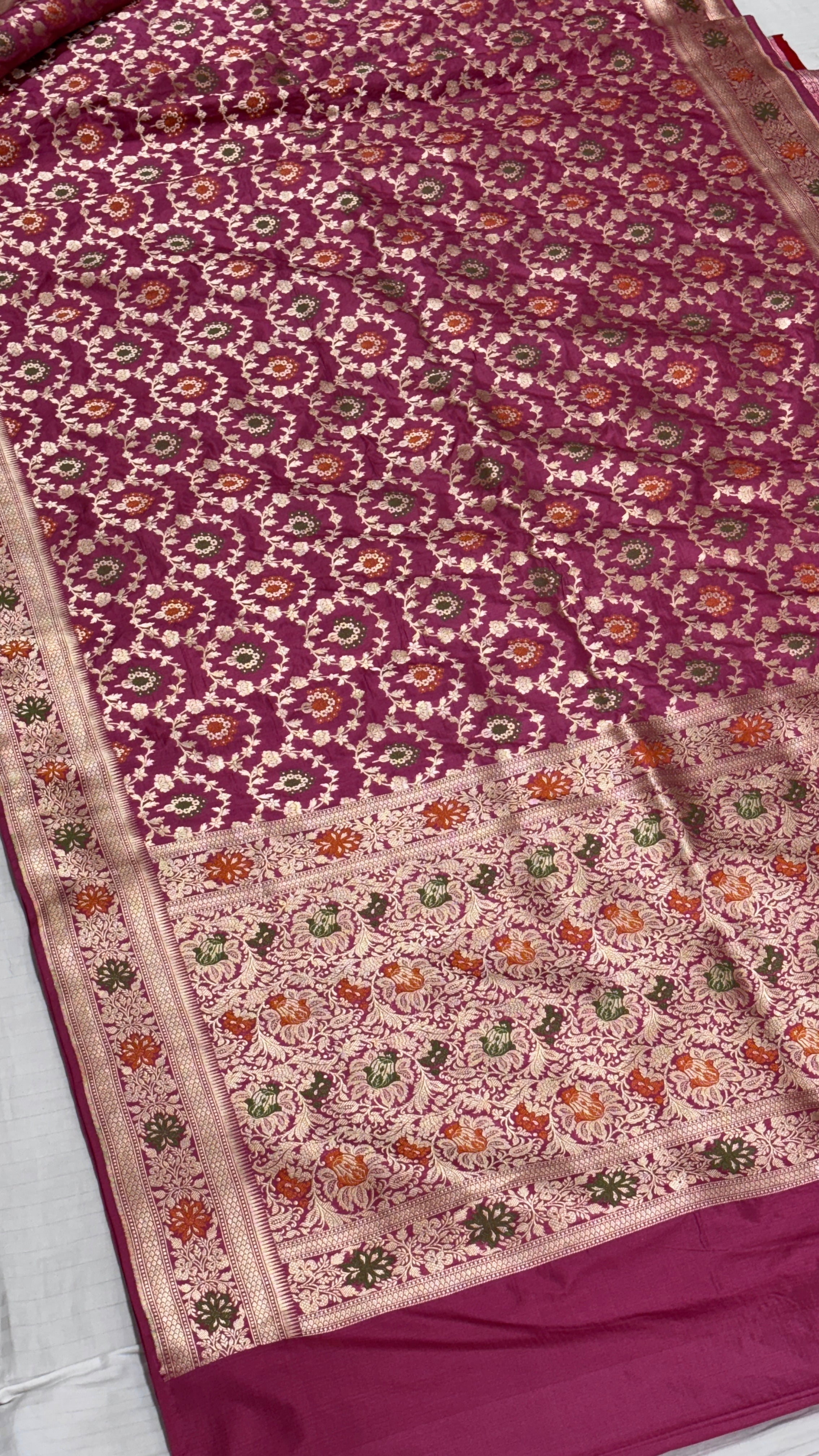 Pure Banarasi Katan Silk Saree