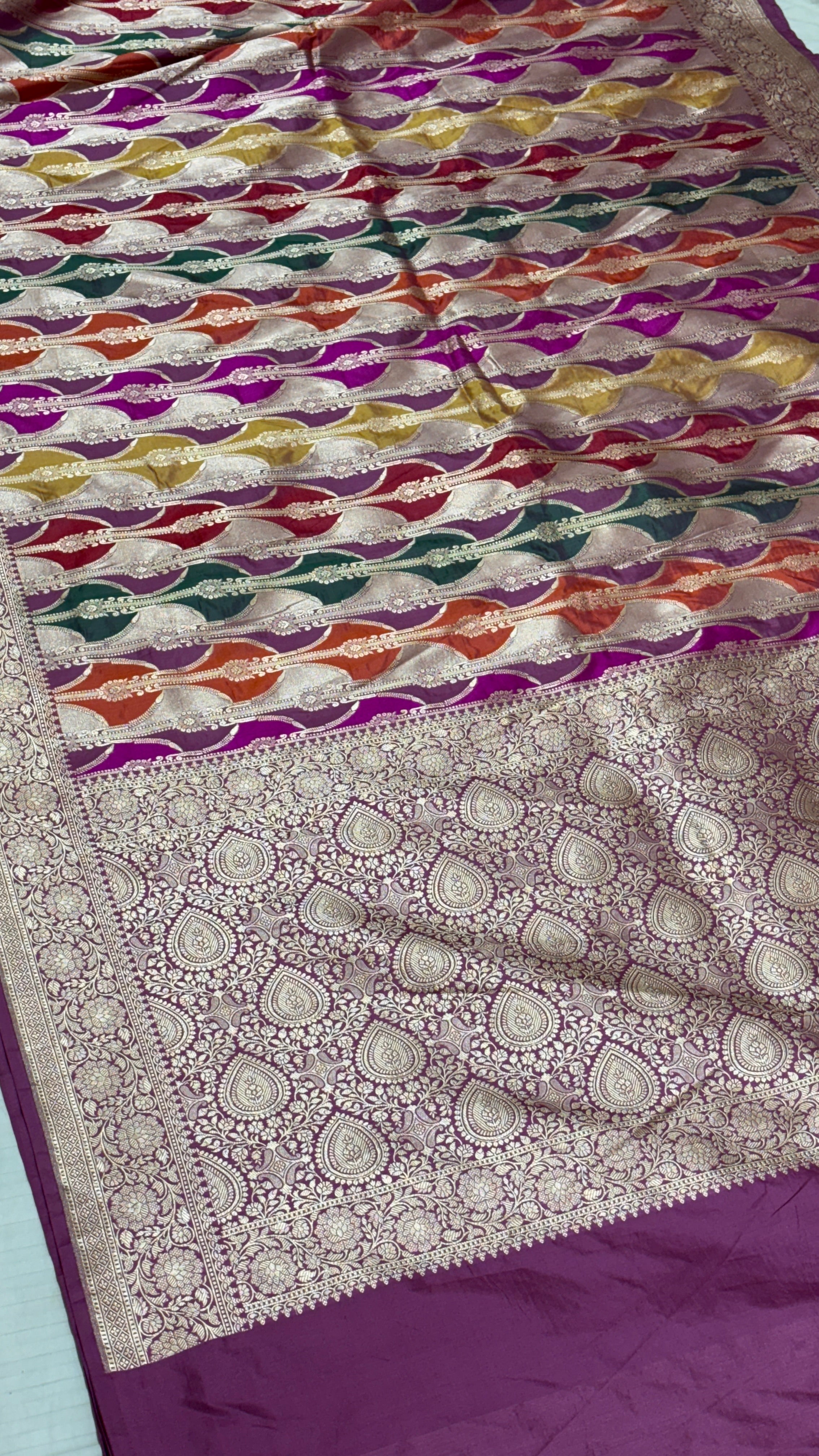 Pure Banarasi Katan Silk Saree