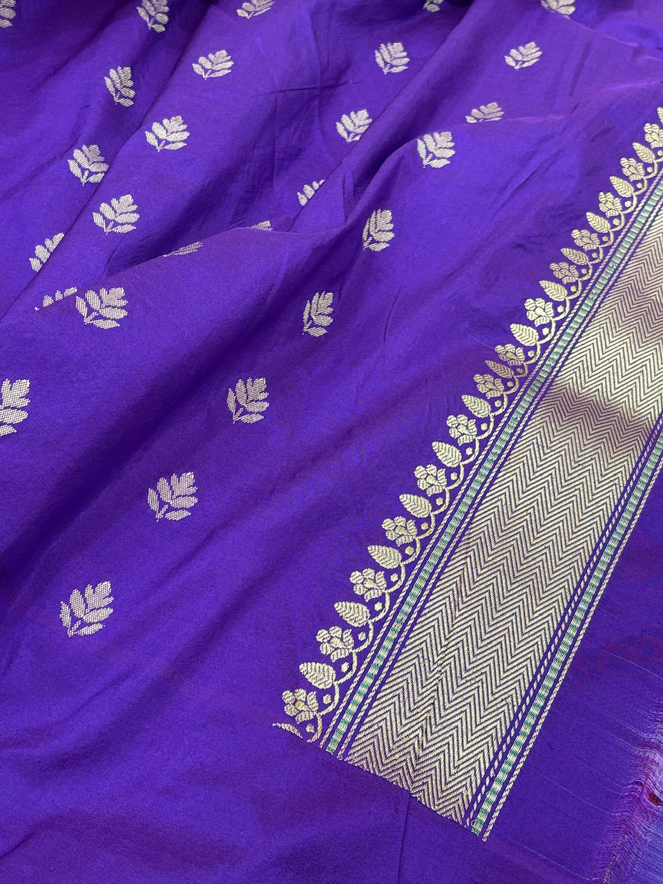 Butter Yellow Banarasi Tissue Silk Handwoven Saree