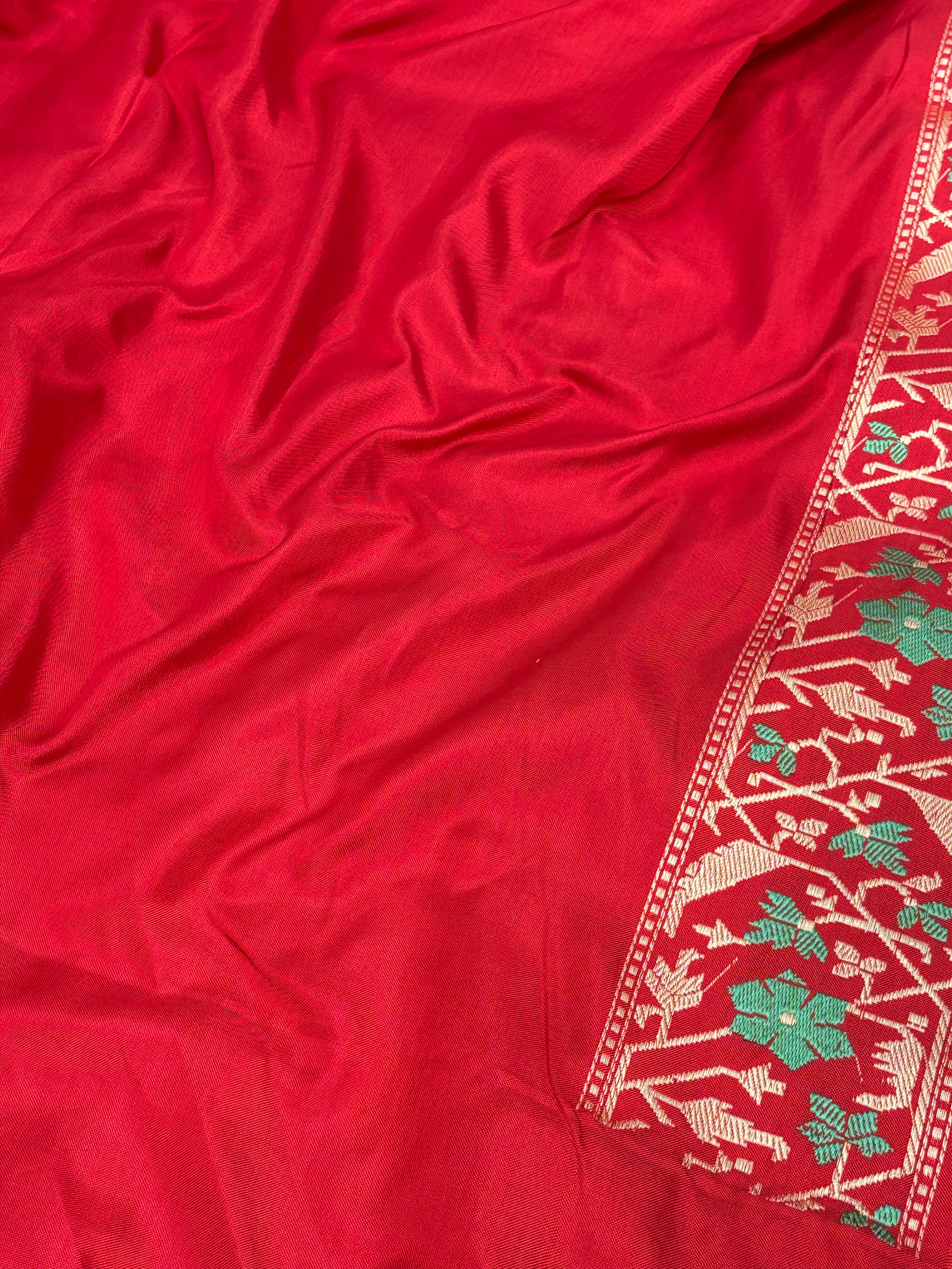 Golden Tissue Handwoven Banarasi Saree