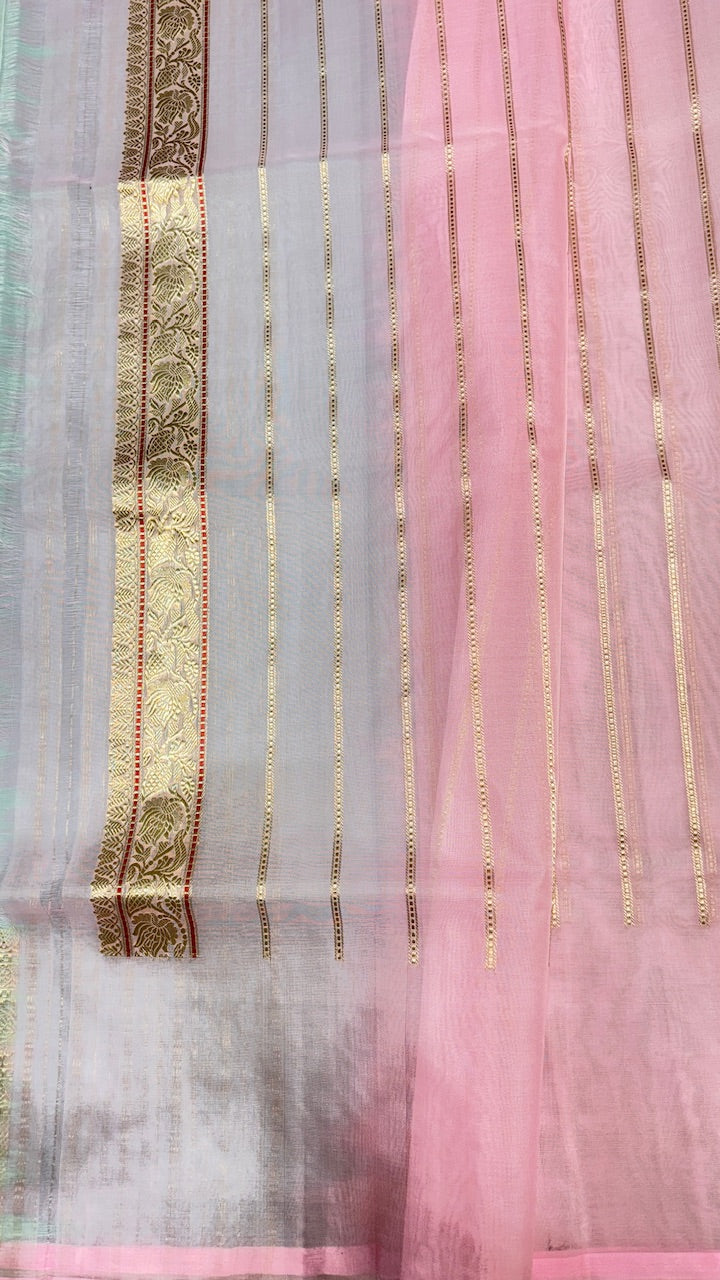Pure Kora Organza Silk Saree