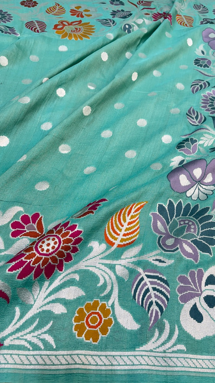 Banarasi Pure Tussar Georgette Silk Saree