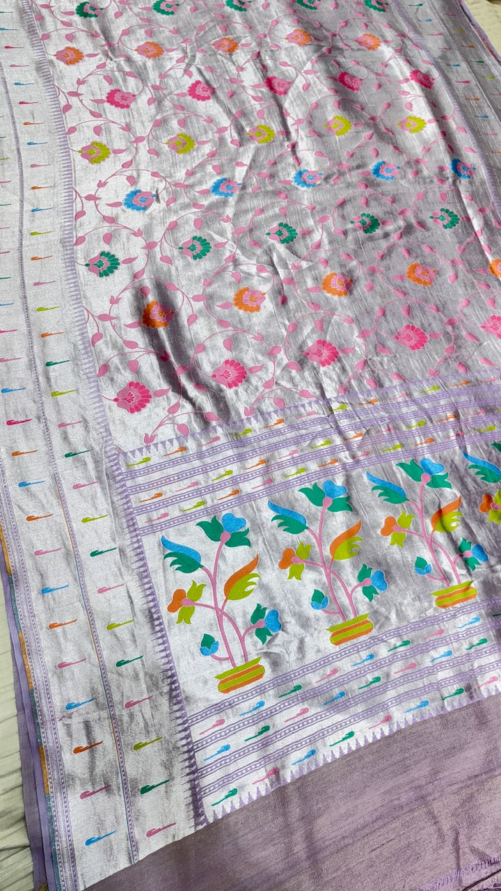 Banarasi Pure Tussar Georgette Silk Saree