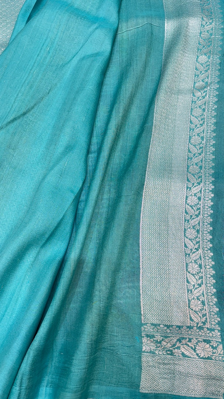 Banarasi Pure Tussar Georgette Silk Saree