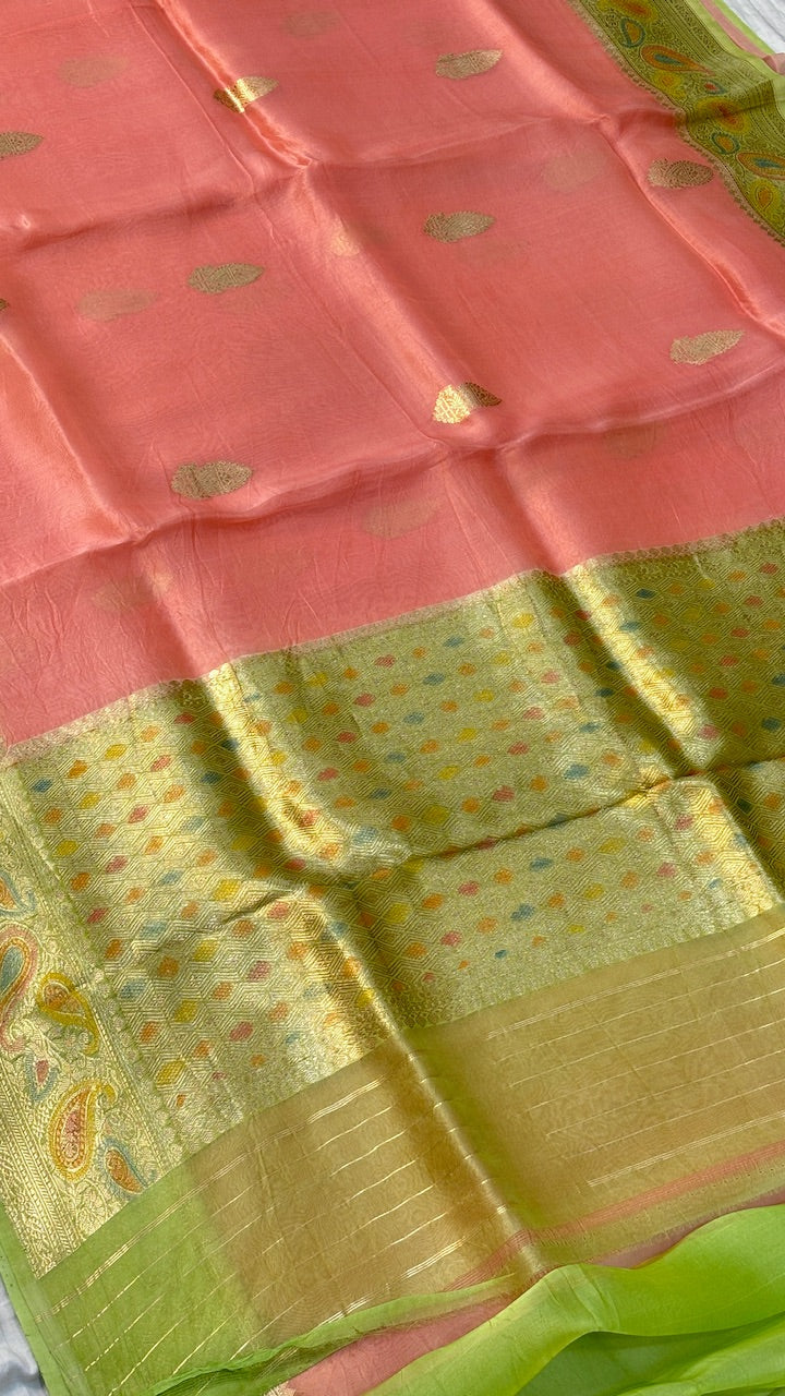 Banarasi Kora Silk Saree