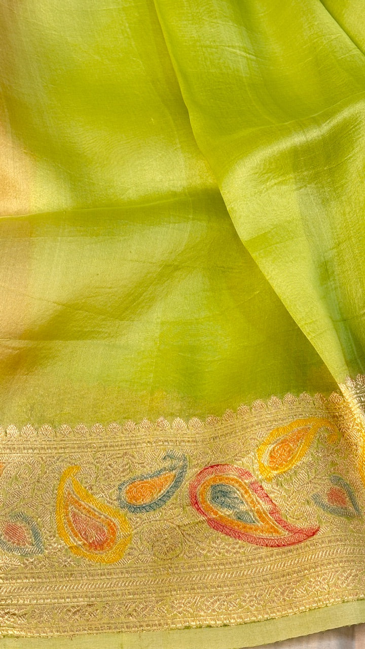 Banarasi Kora Silk Saree