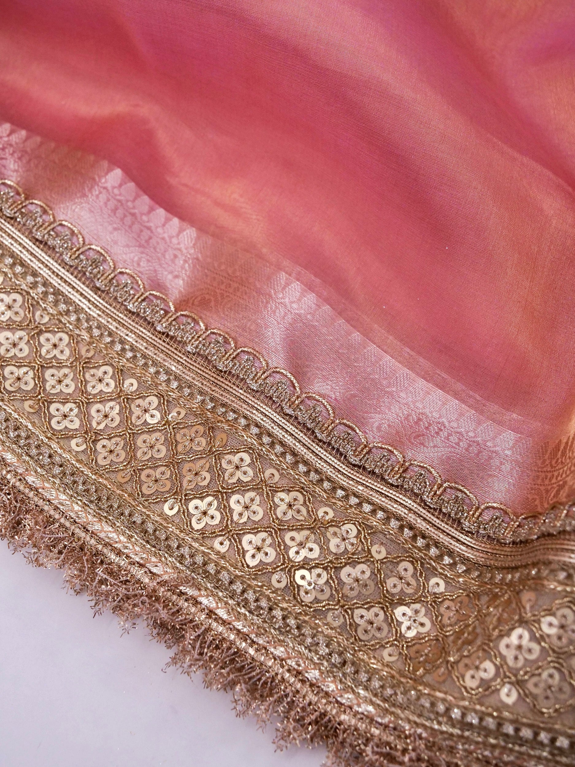 Banarasi Pure Tissue Silk Saree with Brocade Blouse
