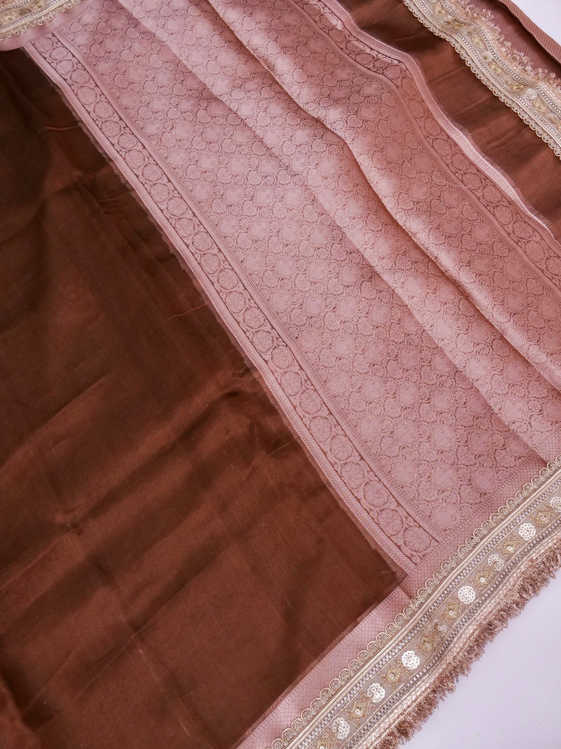 Banarasi Pure Tissue Silk Saree with Brocade Blouse