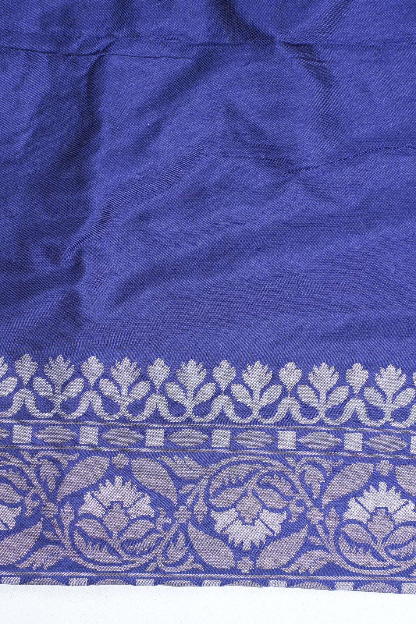 Royal Blue Pure Ektara Silk Handwoven Saree