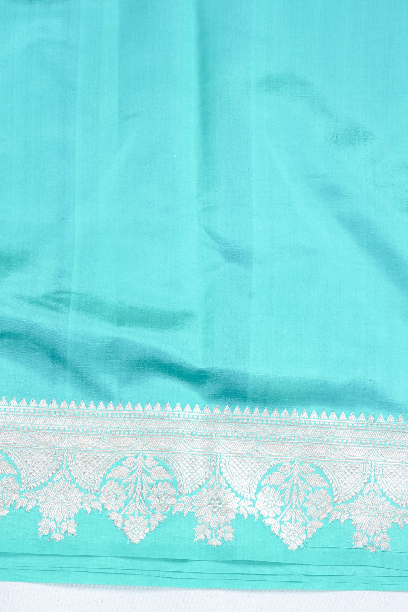 Royal Blue Mango Silk Handwoven Saree