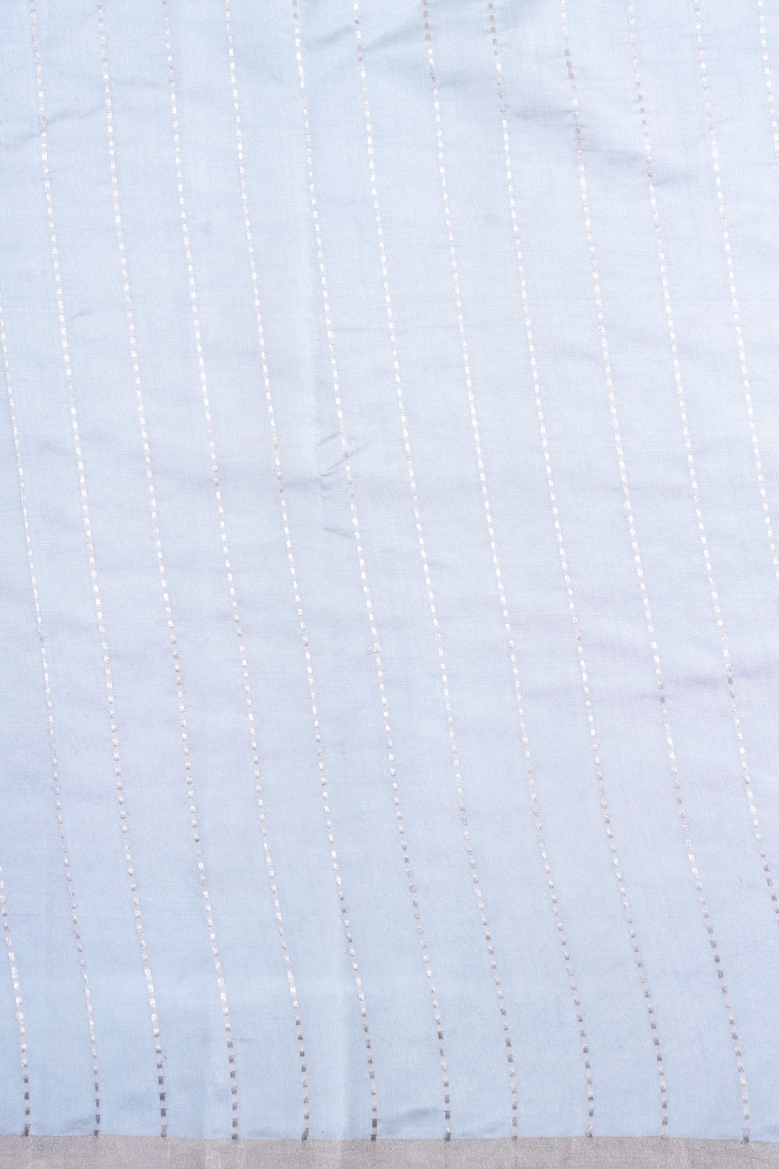 Pastel sky blue-mint green Handloom Pure Mango Katan Silk Saree