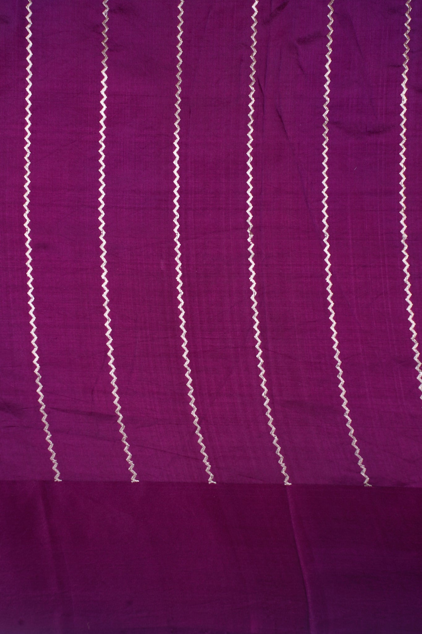 Deep Wine Purple Handloom Pure Mango Katan Silk Saree