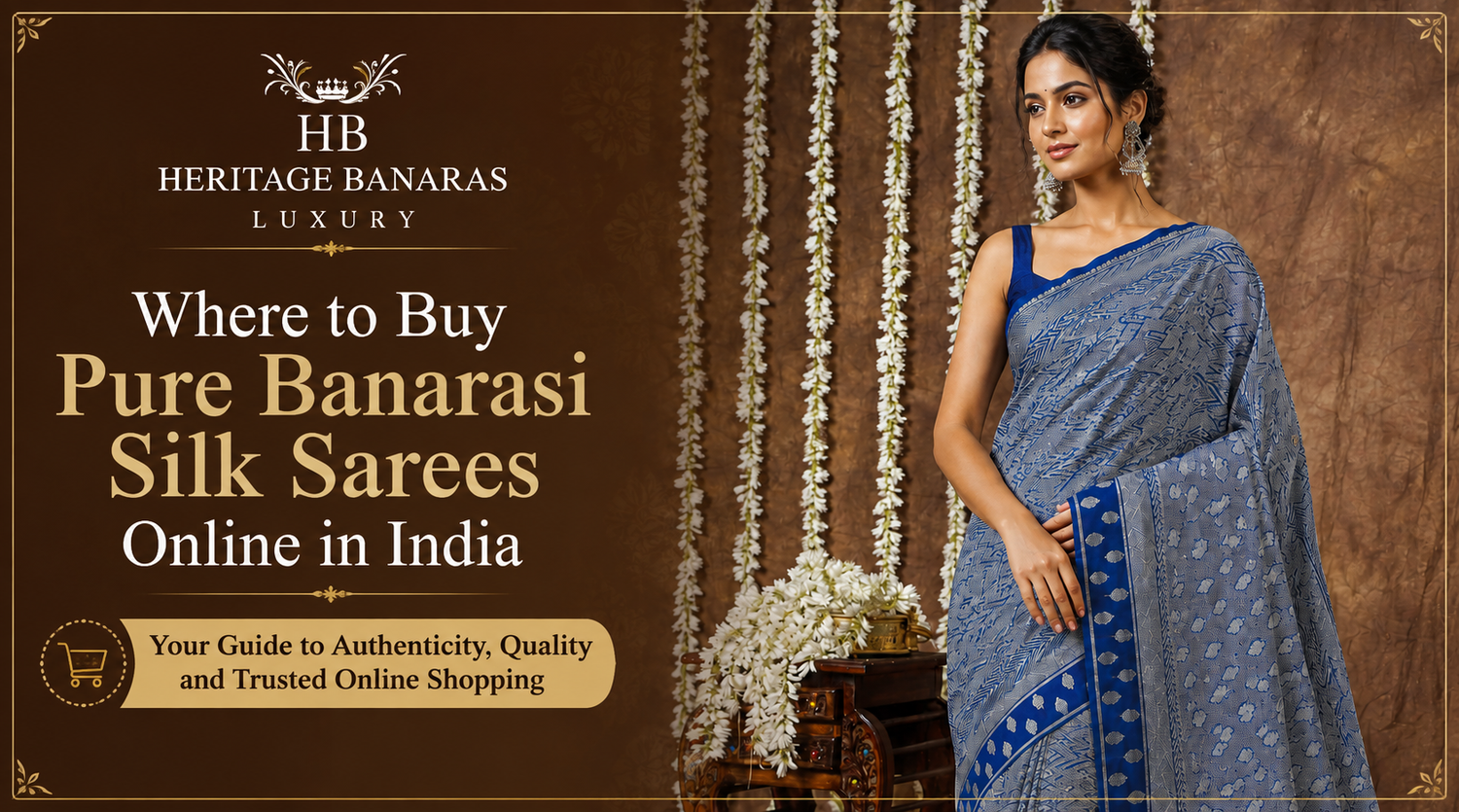 Where to Buy Pure Banarasi Silk Sarees Online in India