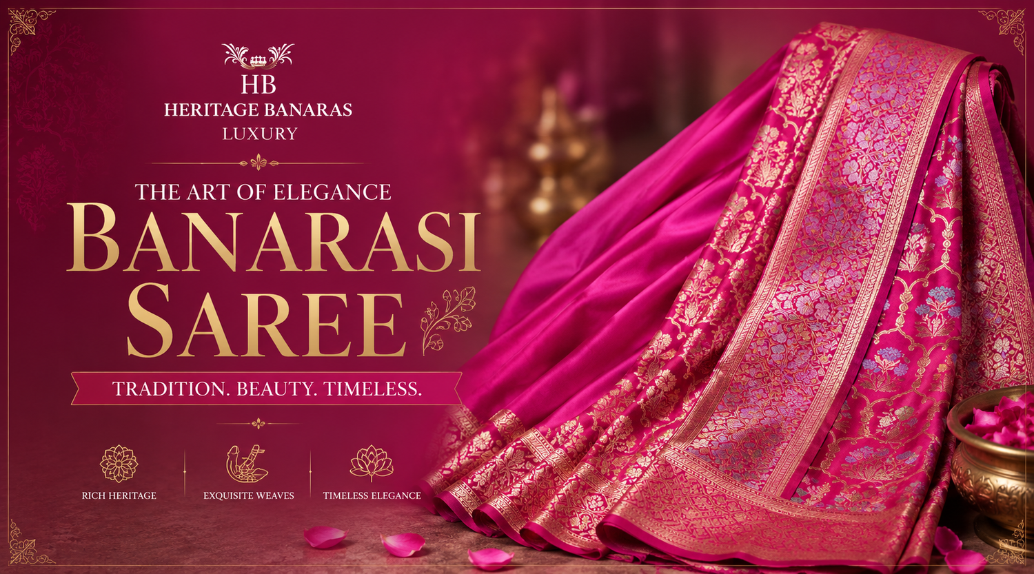 How to Style a Banarasi Saree for Weddings and Festive Occasions