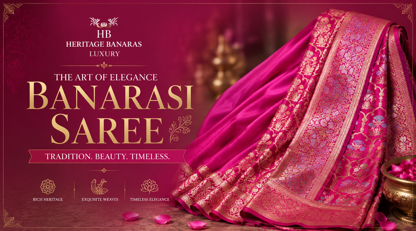 How to Style a Banarasi Saree for Weddings and Festive Occasions