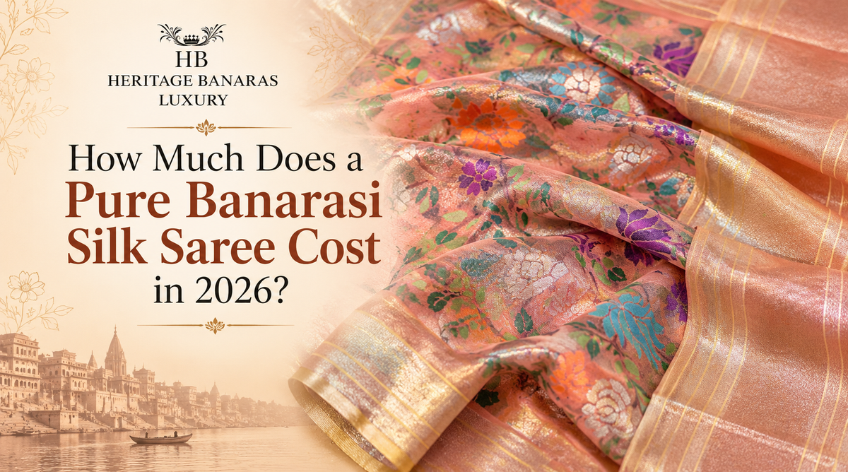 How Much Does a Pure Banarasi Silk Saree Cost in 2026?