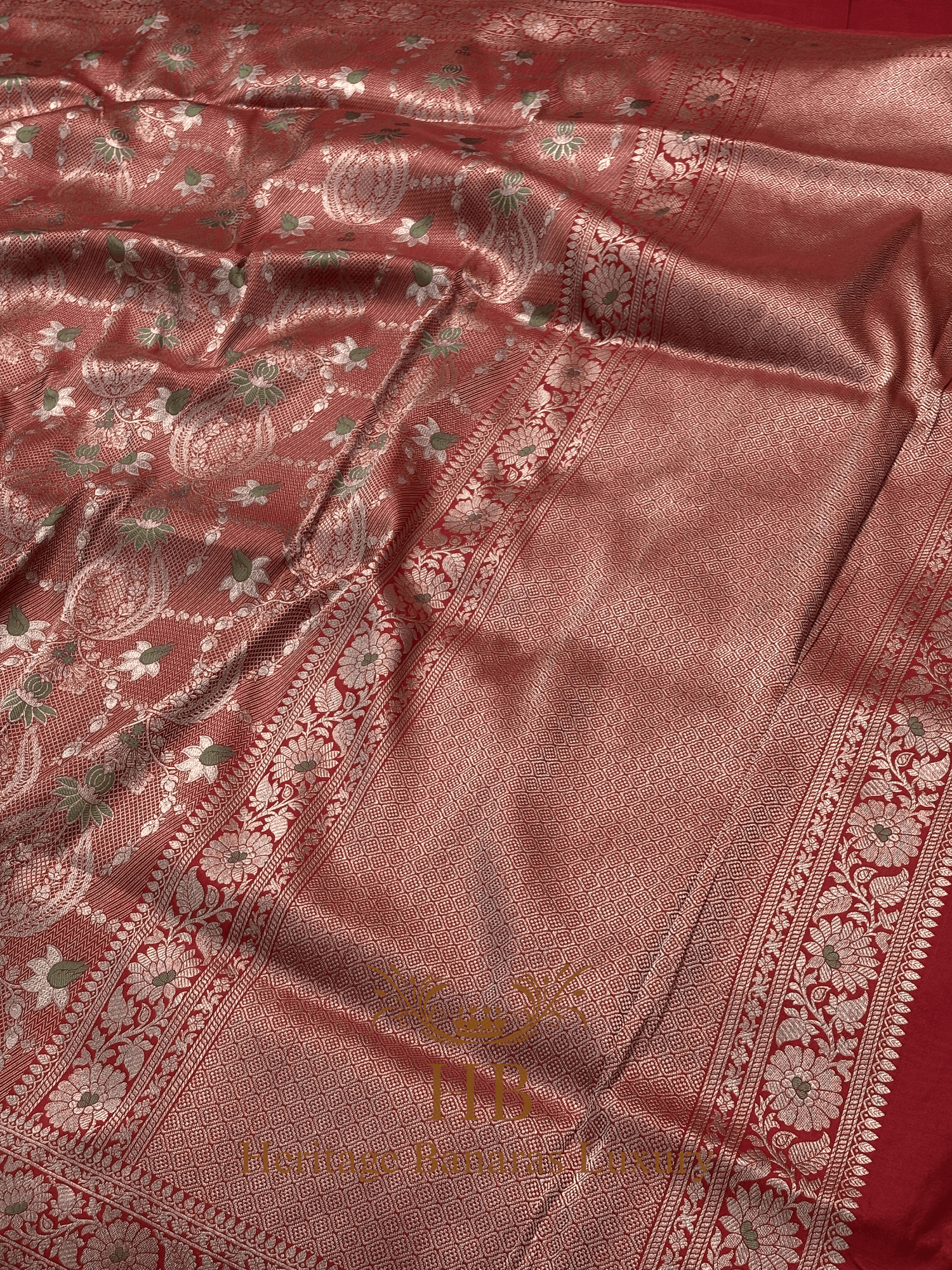 Handwoven Banarasi Pure Katan Silk Banarasi Saree