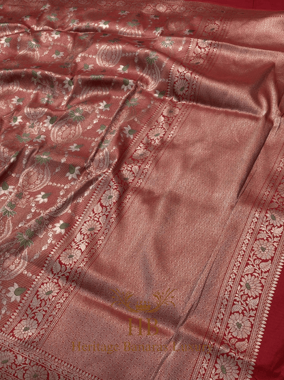 Handwoven Banarasi Pure Katan Silk Banarasi Saree