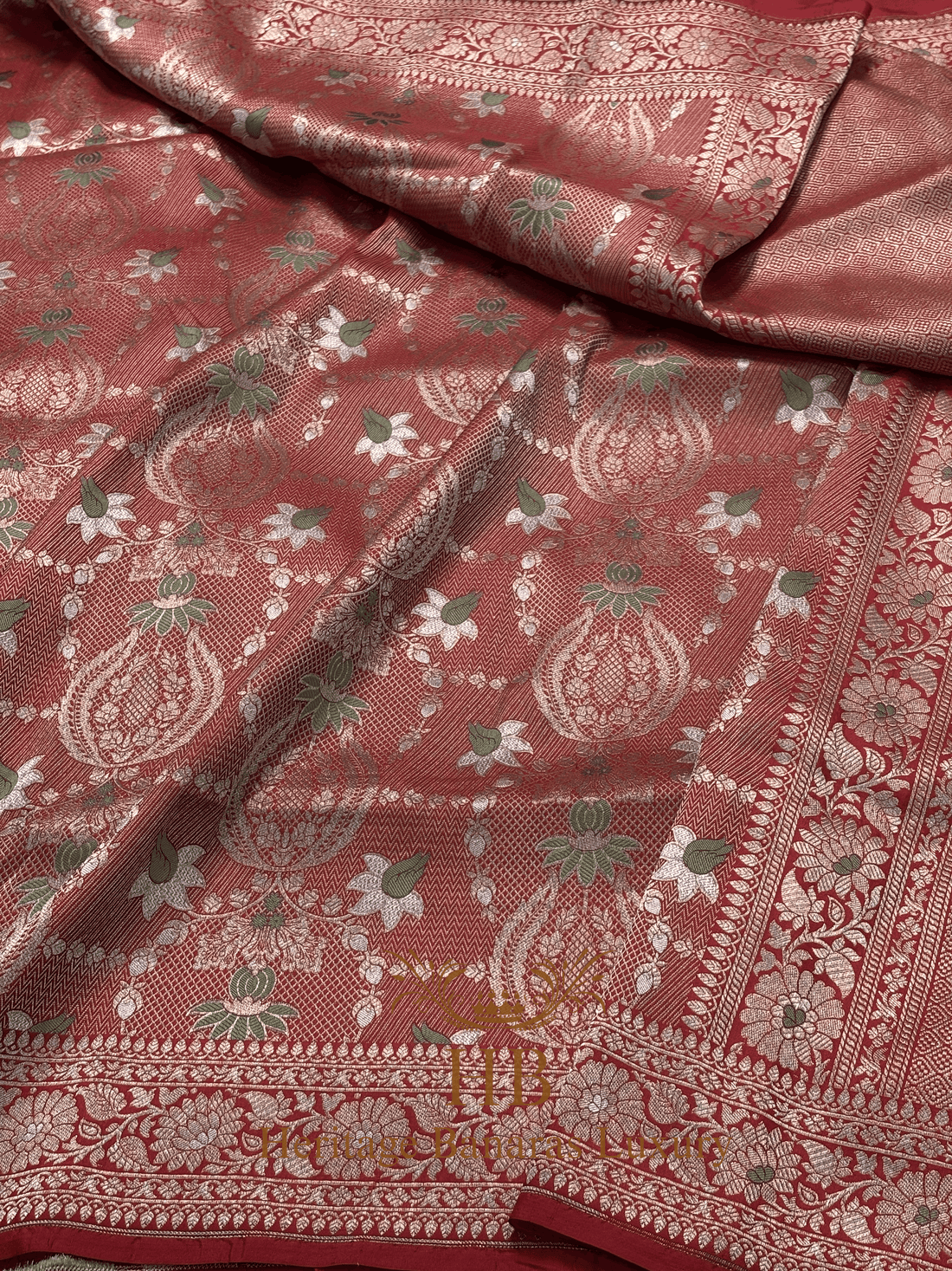 Handwoven Banarasi Pure Katan Silk Banarasi Saree