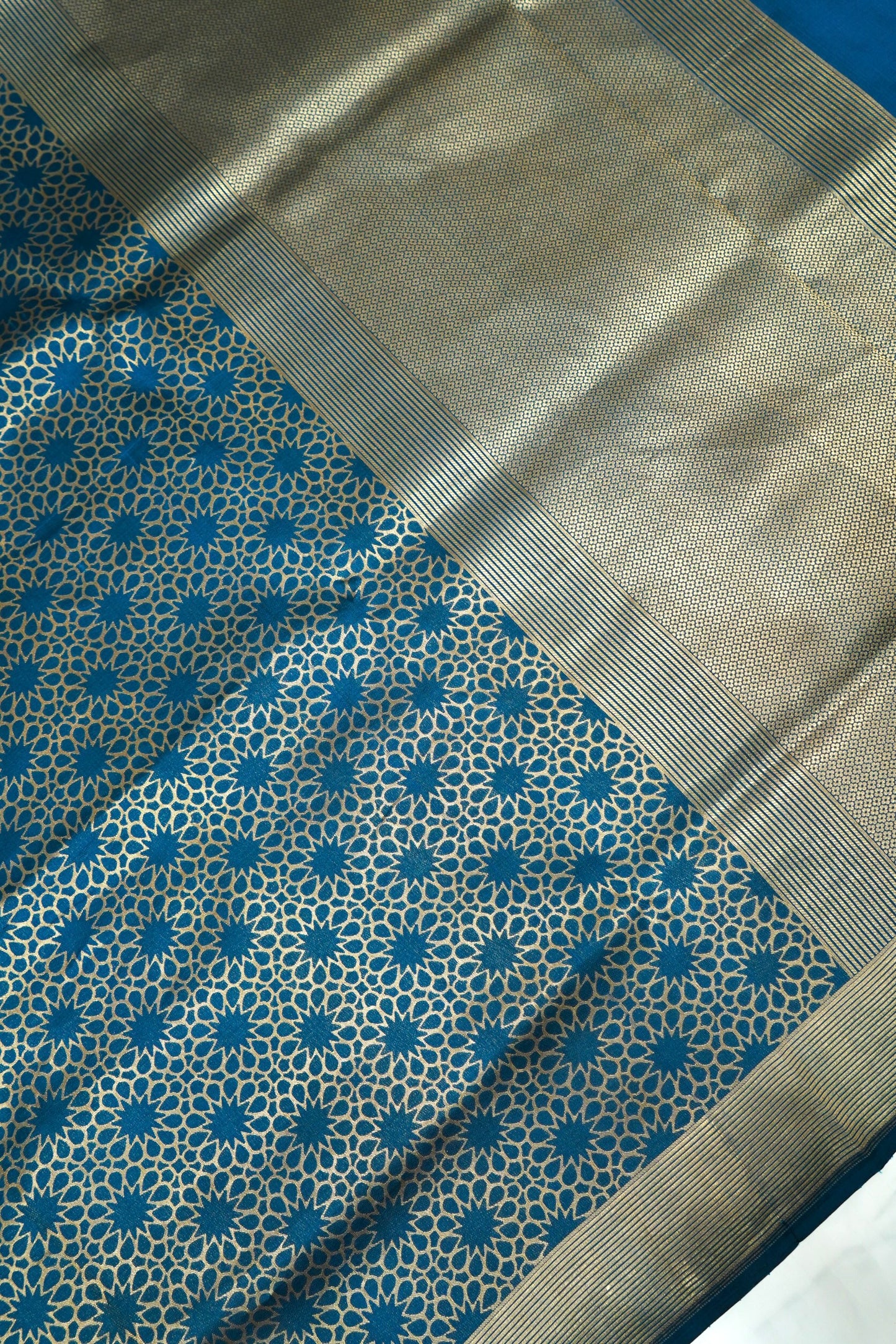 Handwoven Designer Katan Silk Banarasi Saree with Brocade Work