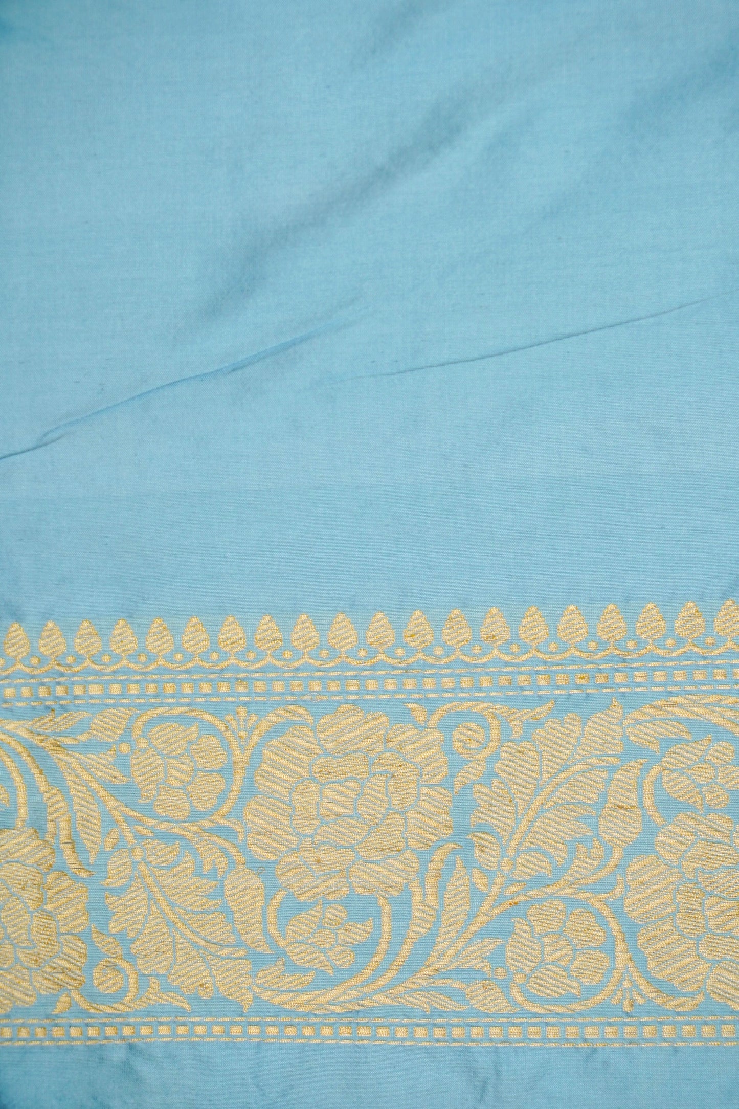 Pure Katan Silk Saree with Exclusive Meenakari Jaal Design