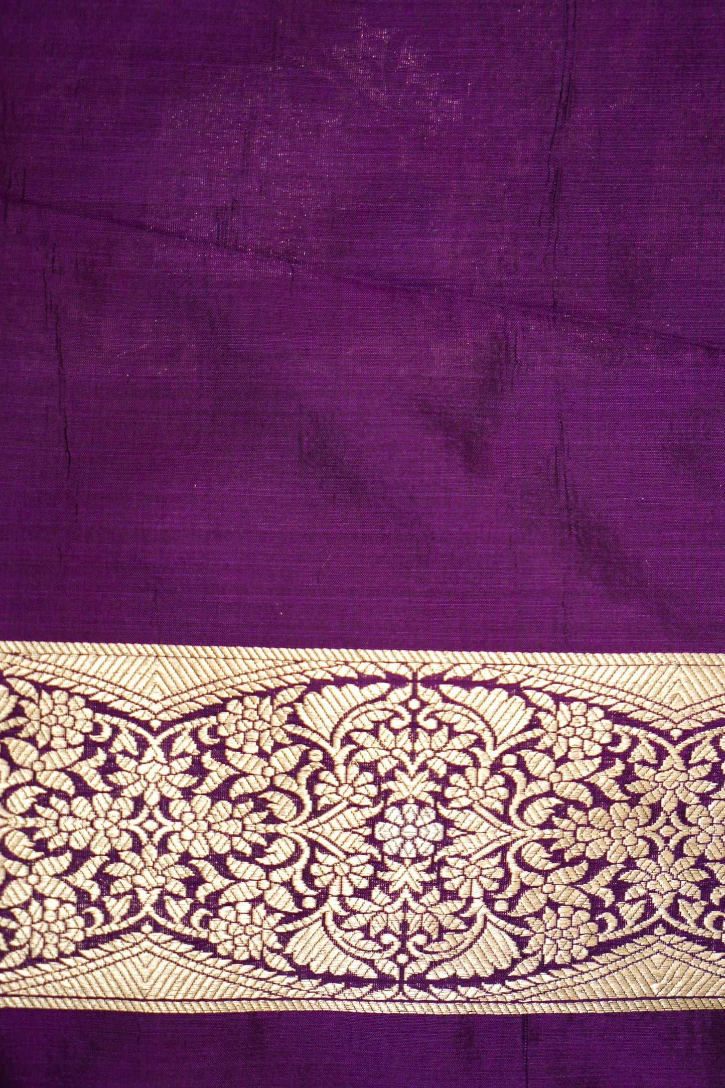 Pure Katan Silk Banarasi All Over Jaal Weaving Saree