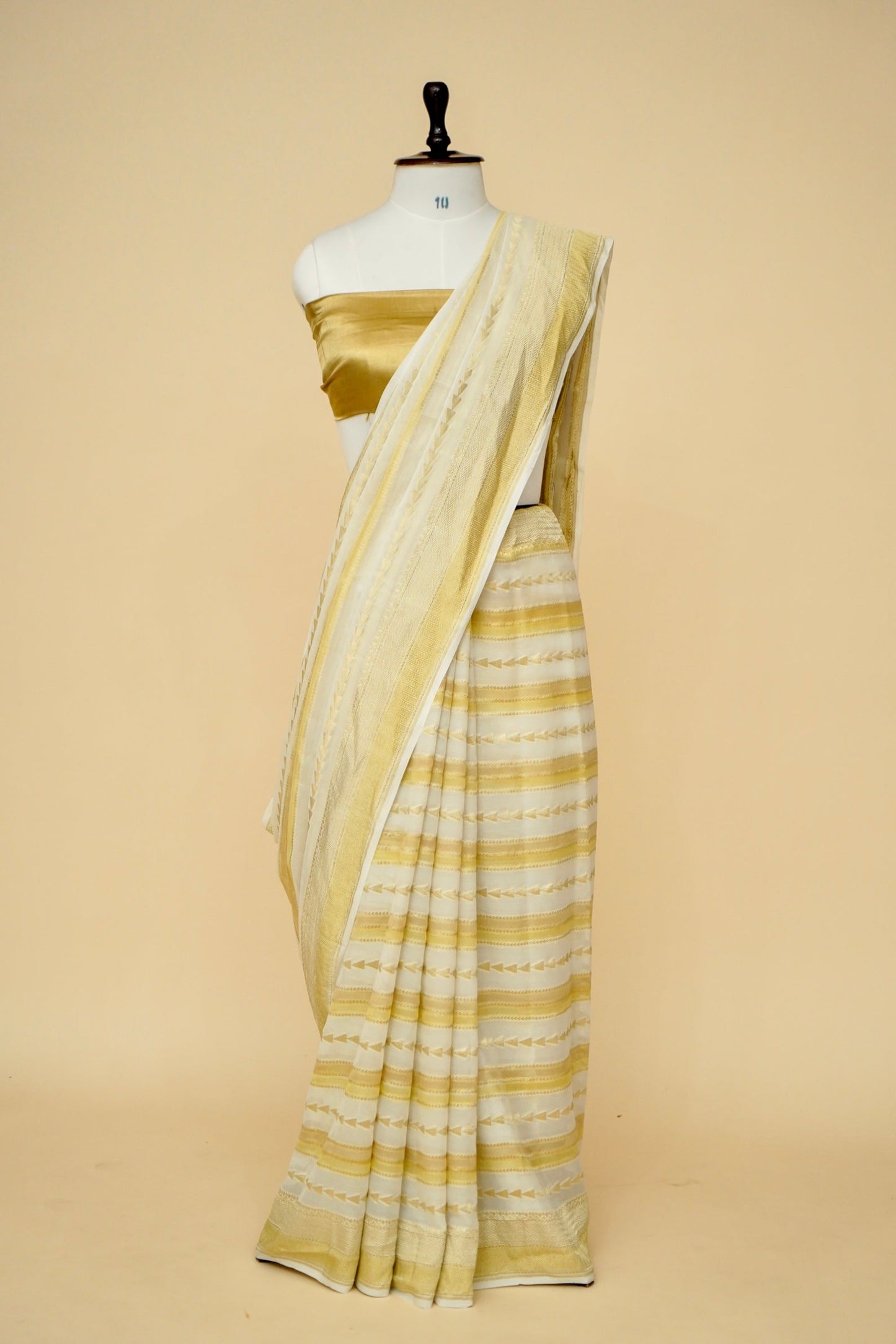 Pure Khaddi Georgette Handloom Banarasi Saree