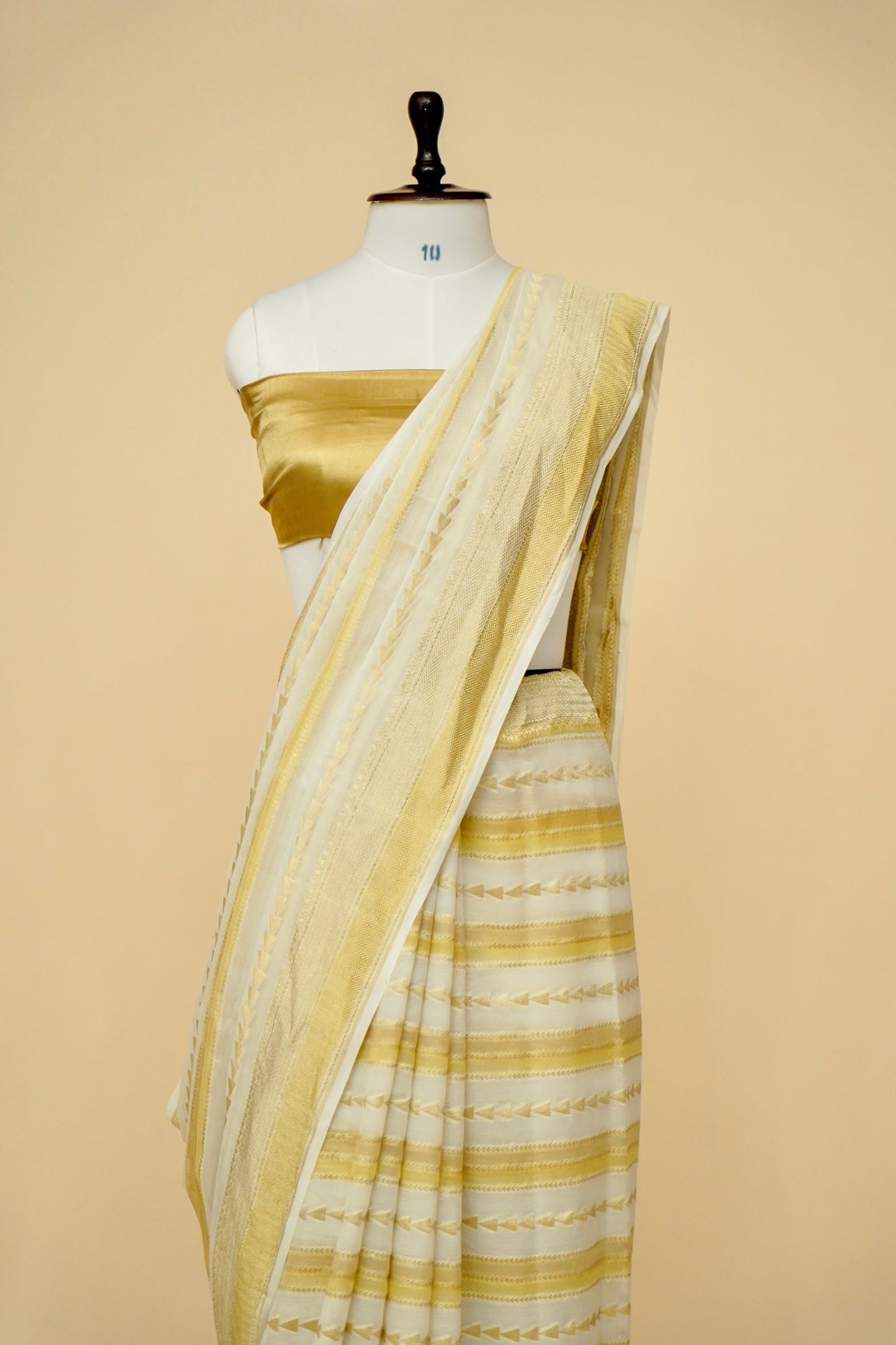 Pure Khaddi Georgette Handloom Banarasi Saree