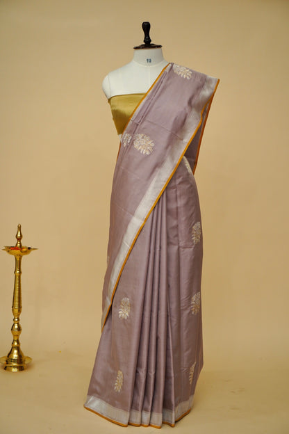 Pure Katan Silk Ektara Banarasi Saree