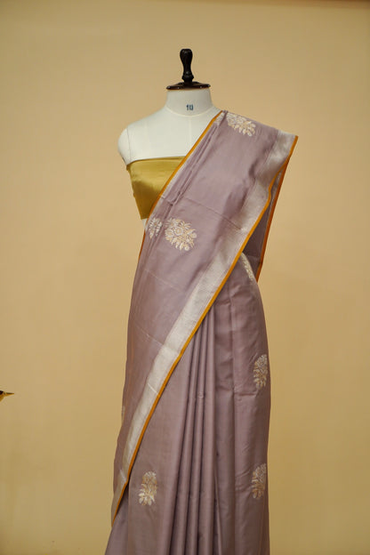 Pure Katan Silk Ektara Banarasi Saree