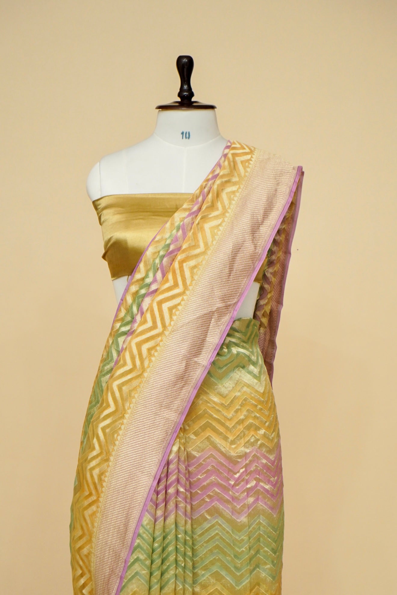 Pure Khaddi Georgette Banarasi Handloom Saree