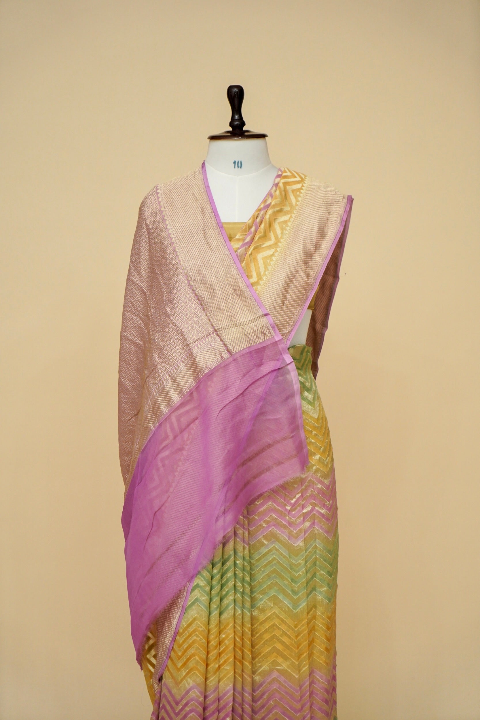 Pure Khaddi Georgette Banarasi Handloom Saree