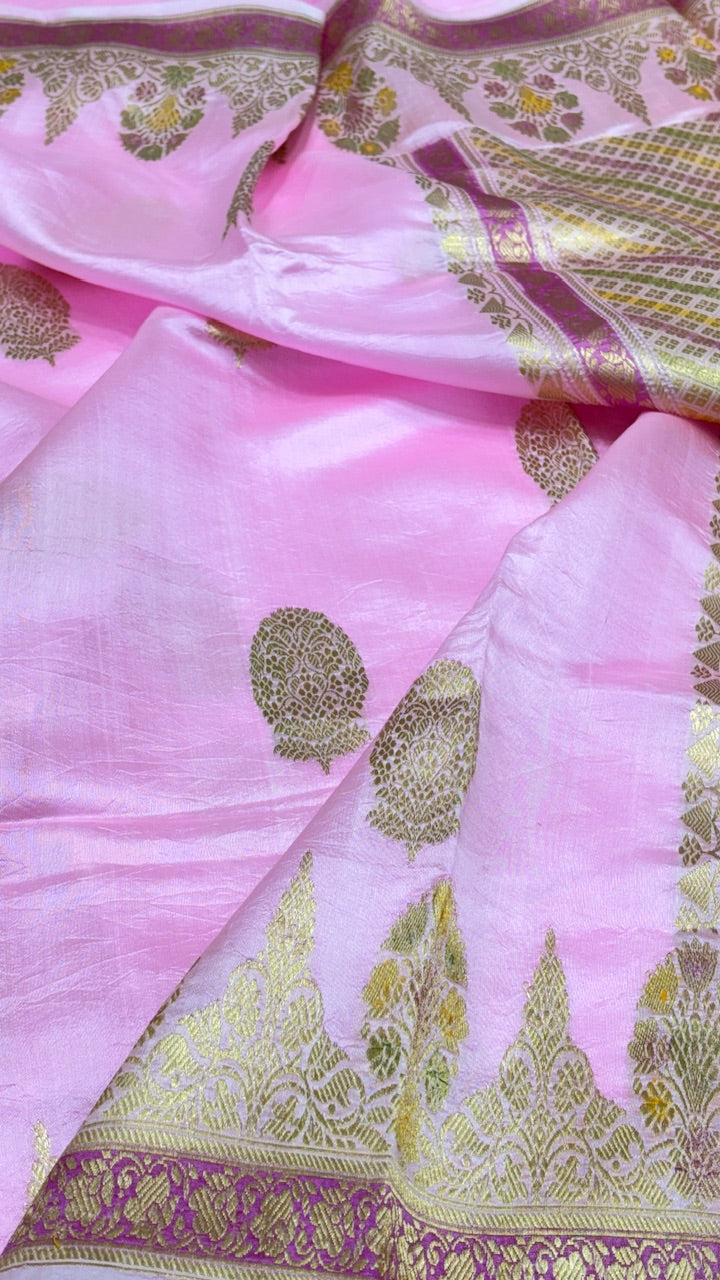 Mango Banarasi Silk Handwoven Saree