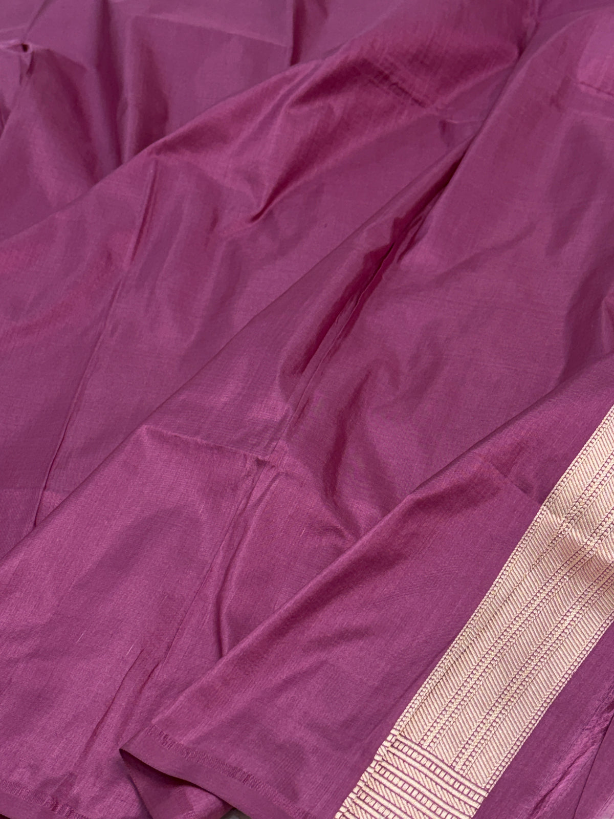 Wine Pure Banarasi Katan Silk Saree