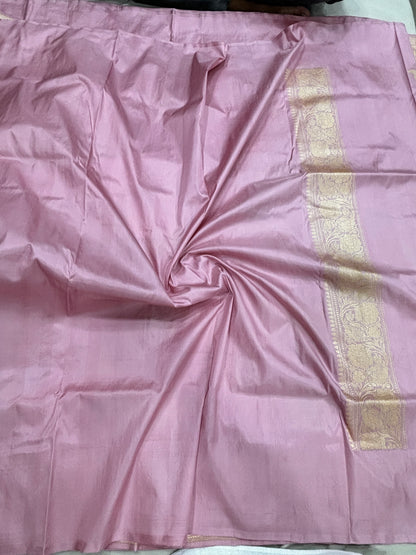 Pure Banarasi Katan Silk big Buta with Jaal and Meenakari Saree