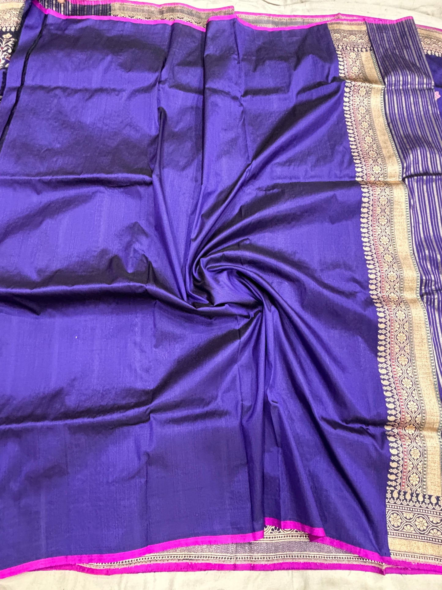 Mughal Inspired Buta Jaal Saree with Meenakari Work